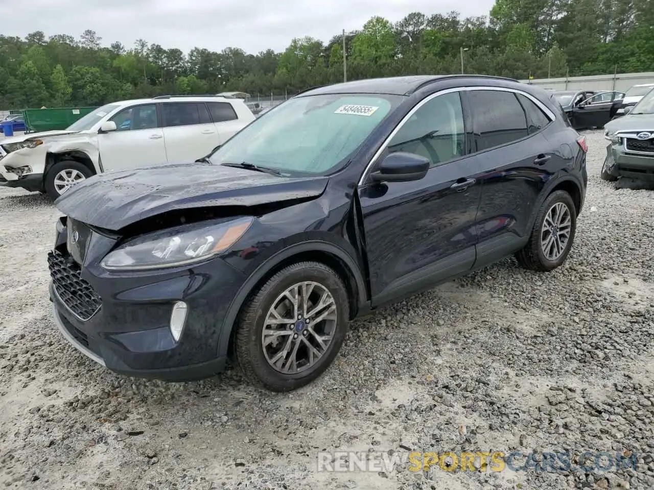 1 Фотография поврежденного автомобиля 1FMCU0H64MUB09355 FORD ESCAPE 2021