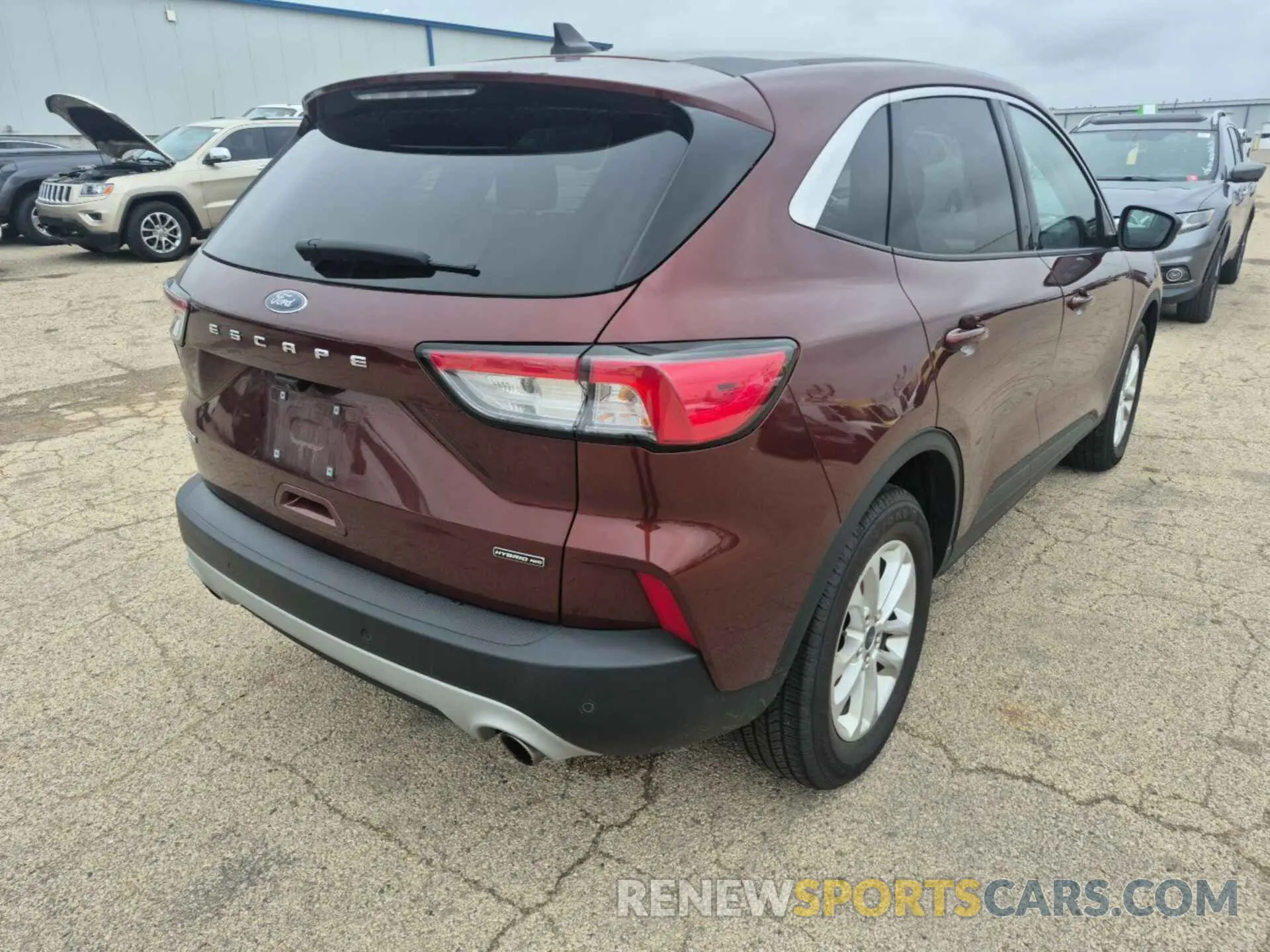 20 Photograph of a damaged car 1FMCU9BZ1MUA53074 FORD ESCAPE 2021