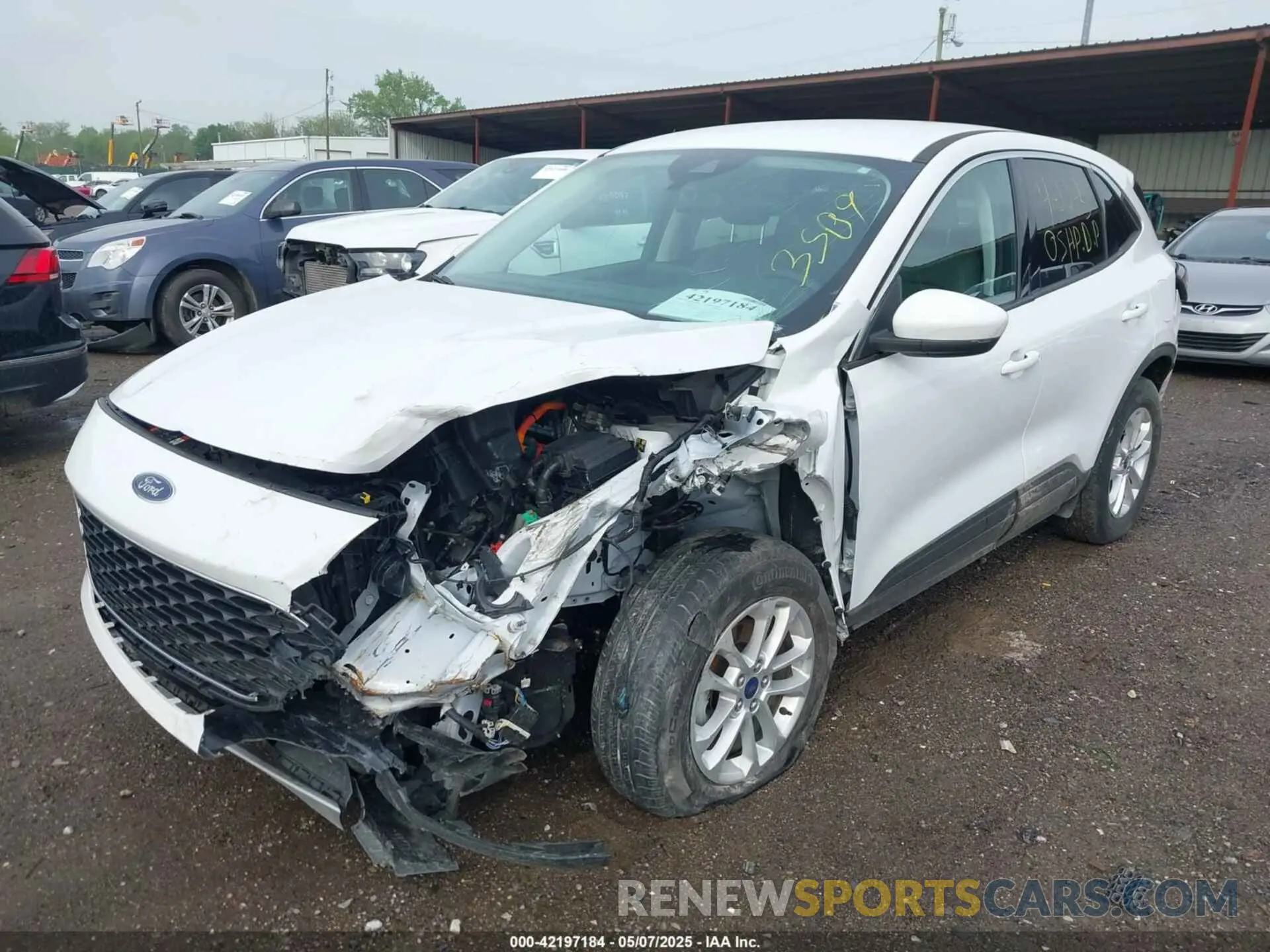 2 Фотография поврежденного автомобиля 1FMCU9BZ6MUA83509 FORD ESCAPE 2021