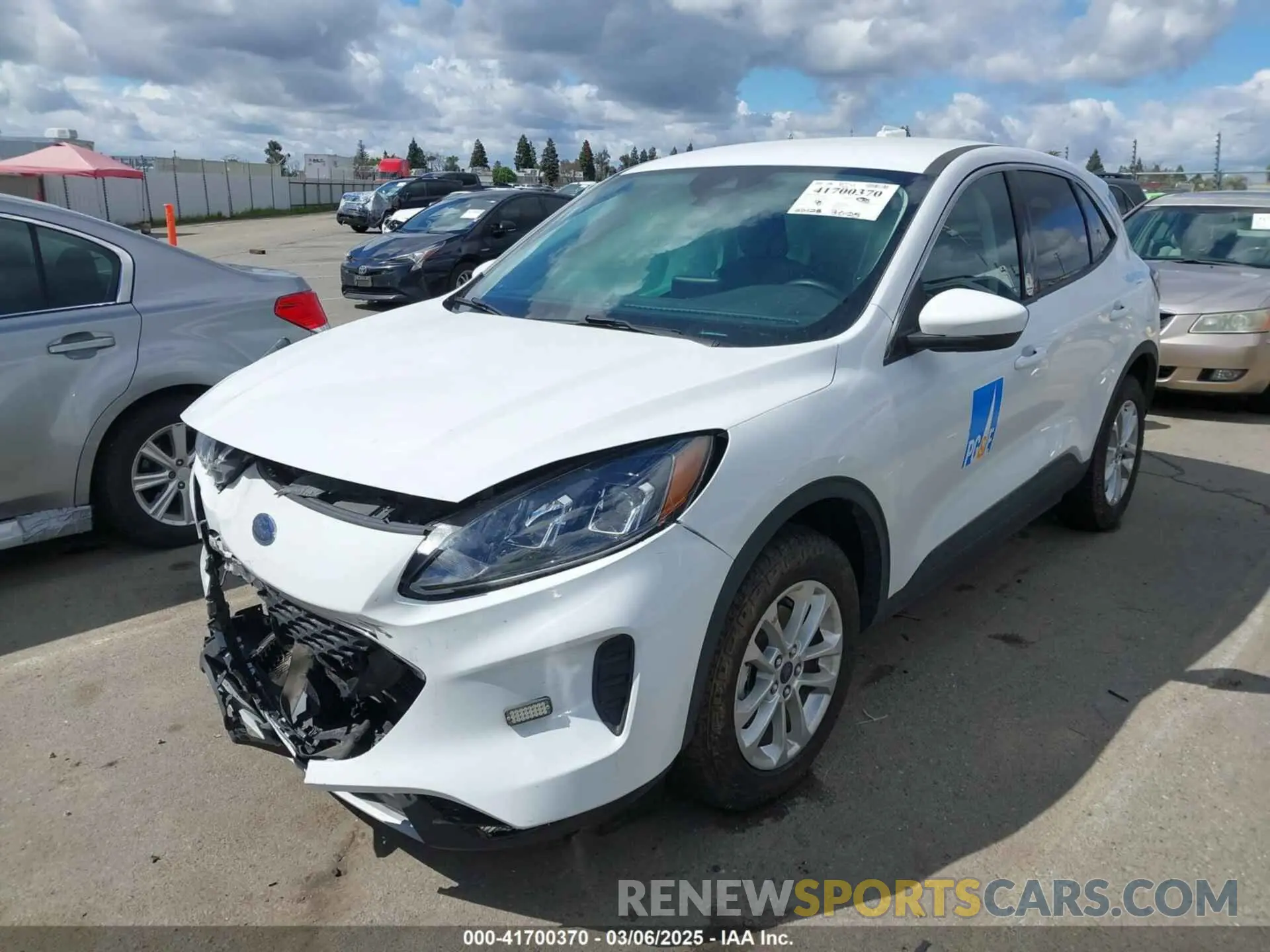 2 Photograph of a damaged car 1FMCU9BZ7MUB03055 FORD ESCAPE 2021