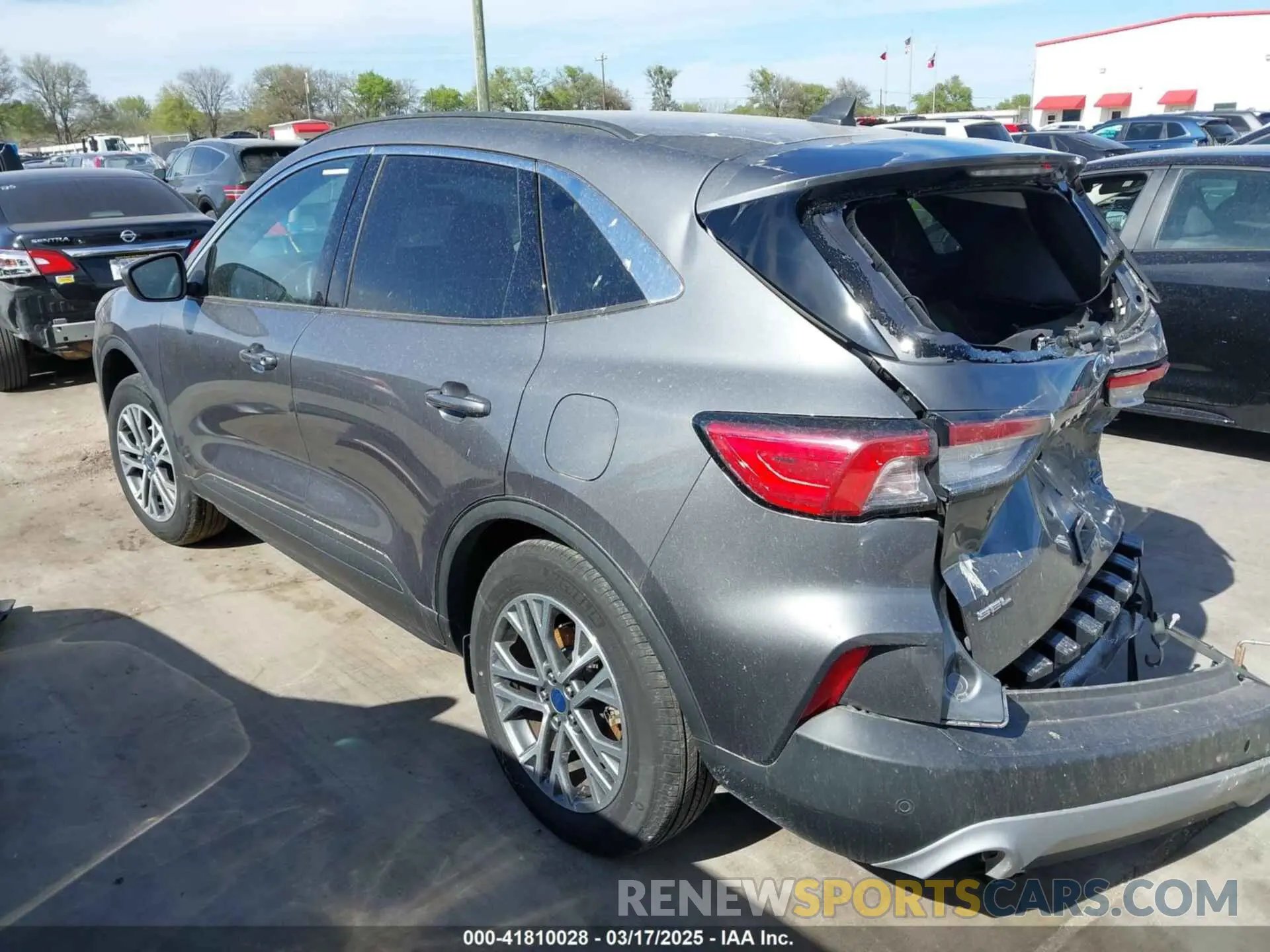 3 Photograph of a damaged car 1FMCU9CZ0MUA90602 FORD ESCAPE 2021