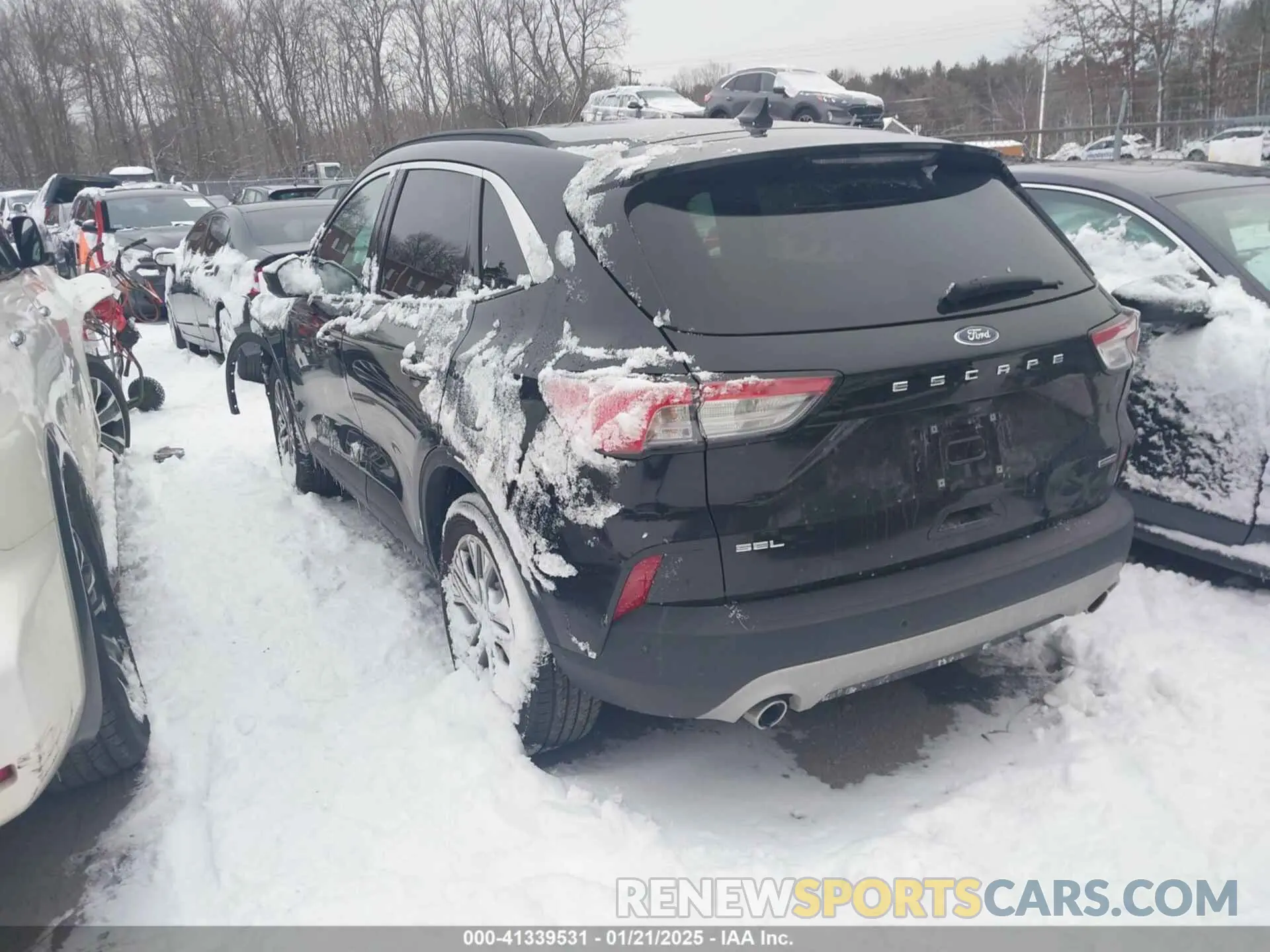 3 Photograph of a damaged car 1FMCU9CZ4MUA40270 FORD ESCAPE 2021