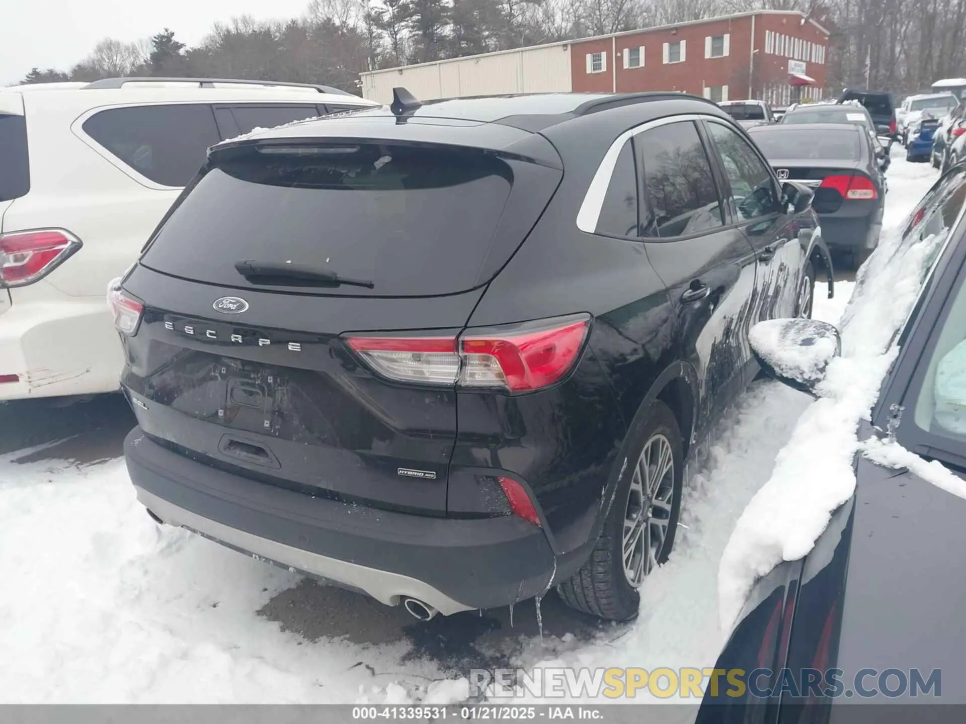 4 Photograph of a damaged car 1FMCU9CZ4MUA40270 FORD ESCAPE 2021