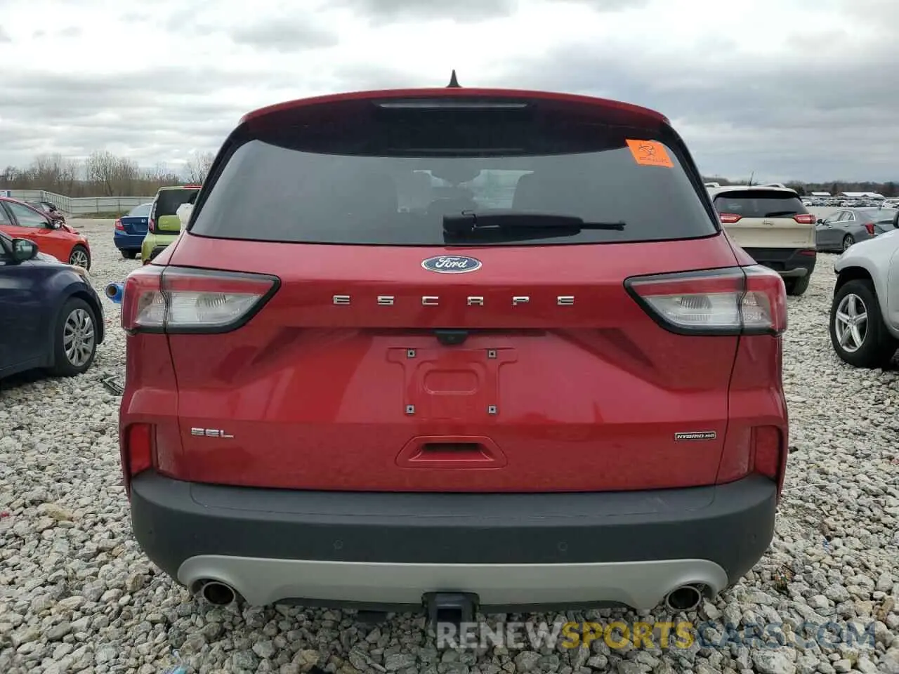 6 Photograph of a damaged car 1FMCU9CZ6MUB19679 FORD ESCAPE 2021