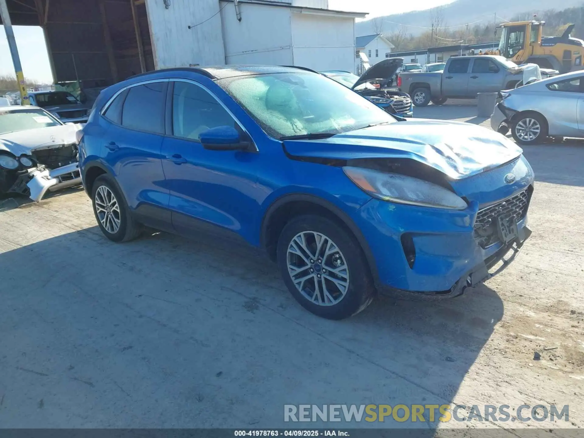 1 Фотография поврежденного автомобиля 1FMCU9CZ7MUA20319 FORD ESCAPE 2021