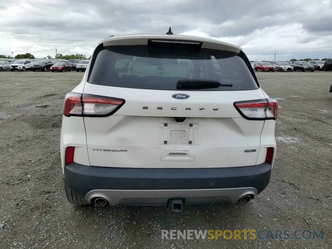 6 Фотография поврежденного автомобиля 1FMCU9DZ6MUB25495 FORD ESCAPE 2021