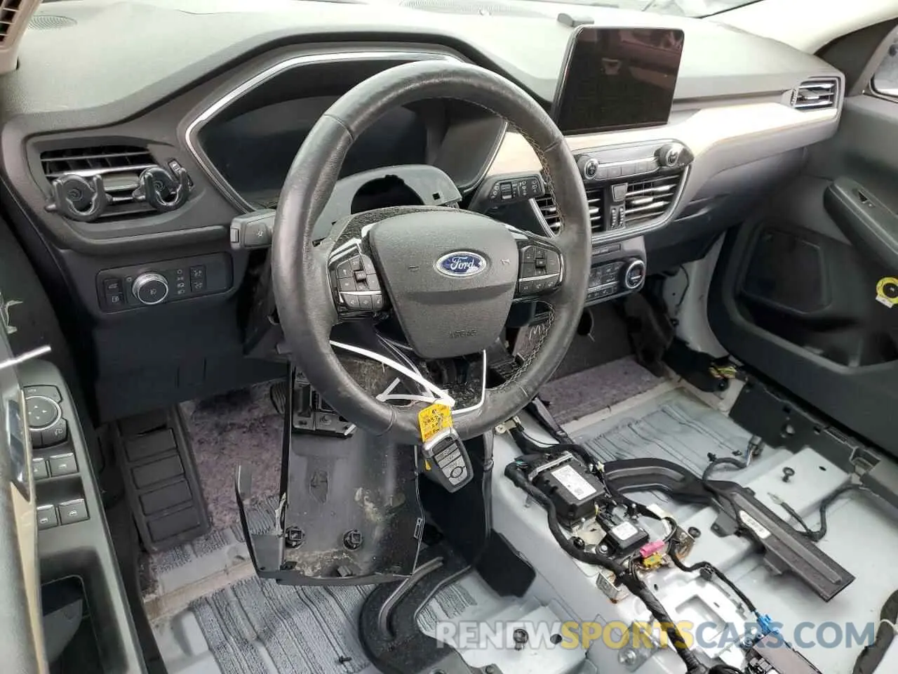 8 Фотография поврежденного автомобиля 1FMCU9DZ6MUB25495 FORD ESCAPE 2021