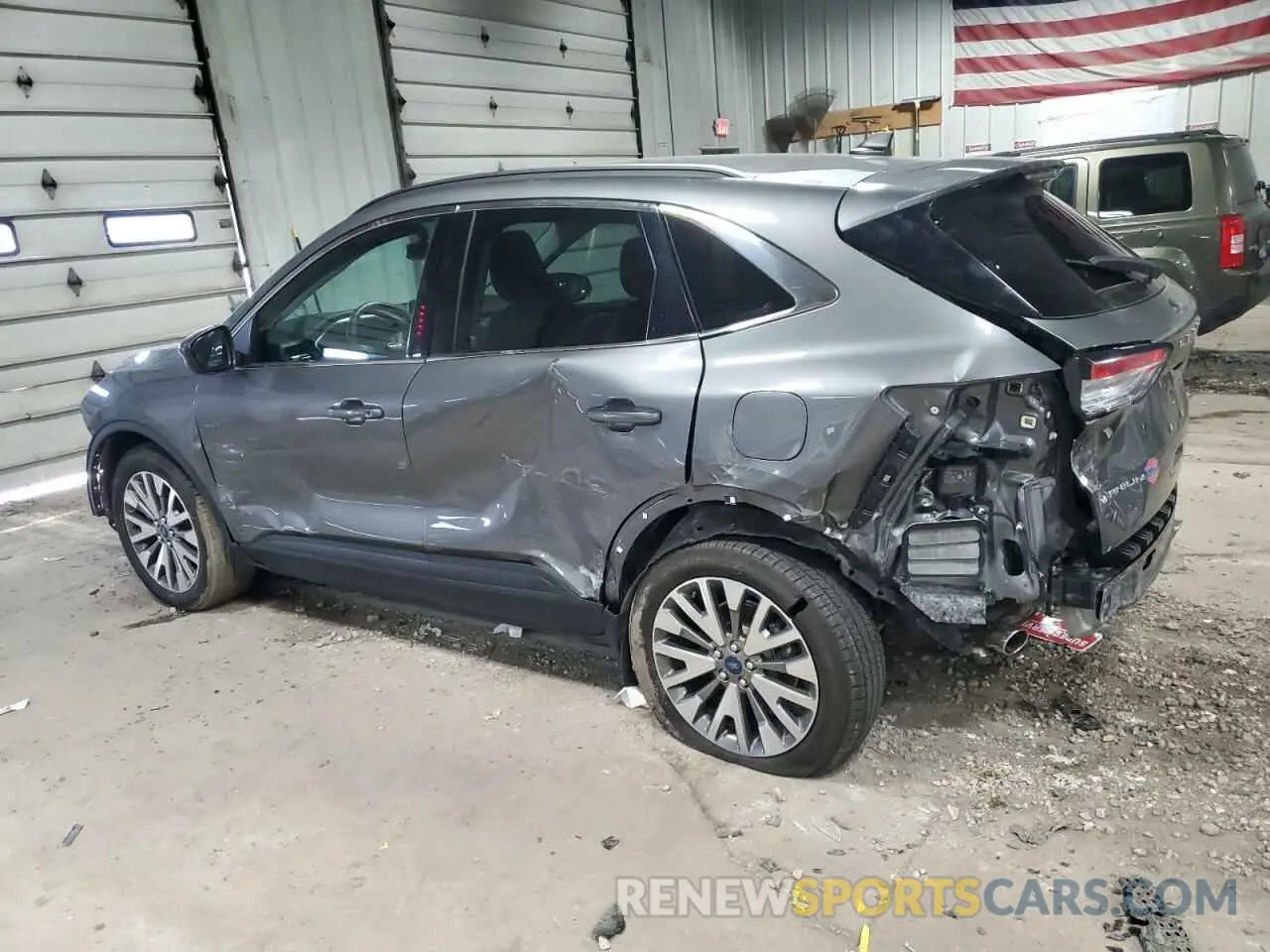 2 Photograph of a damaged car 1FMCU9DZ8MUA56194 FORD ESCAPE 2021