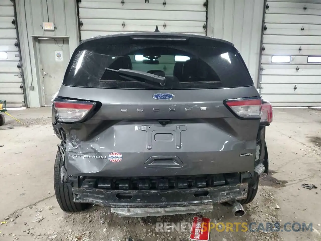 6 Photograph of a damaged car 1FMCU9DZ8MUA56194 FORD ESCAPE 2021
