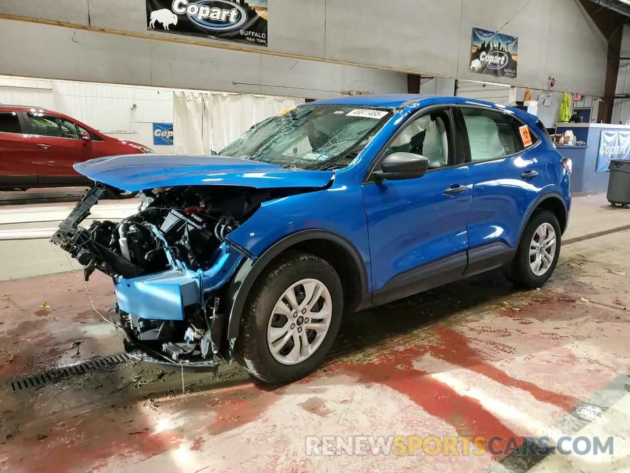 1 Фотография поврежденного автомобиля 1FMCU9F67MUA23299 FORD ESCAPE 2021