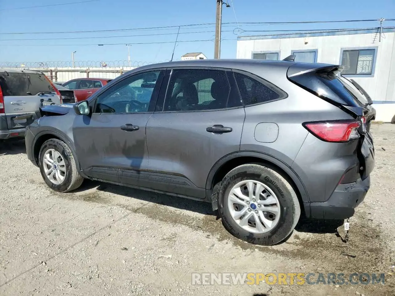 2 Фотография поврежденного автомобиля 1FMCU9F67MUA85608 FORD ESCAPE 2021