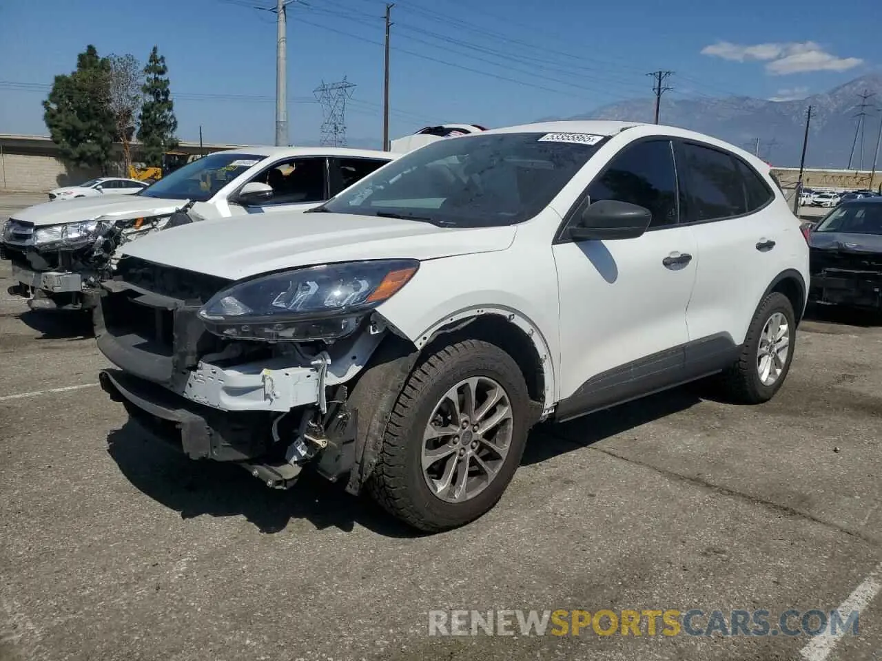 1 Photograph of a damaged car 1FMCU9F67MUA90792 FORD ESCAPE 2021