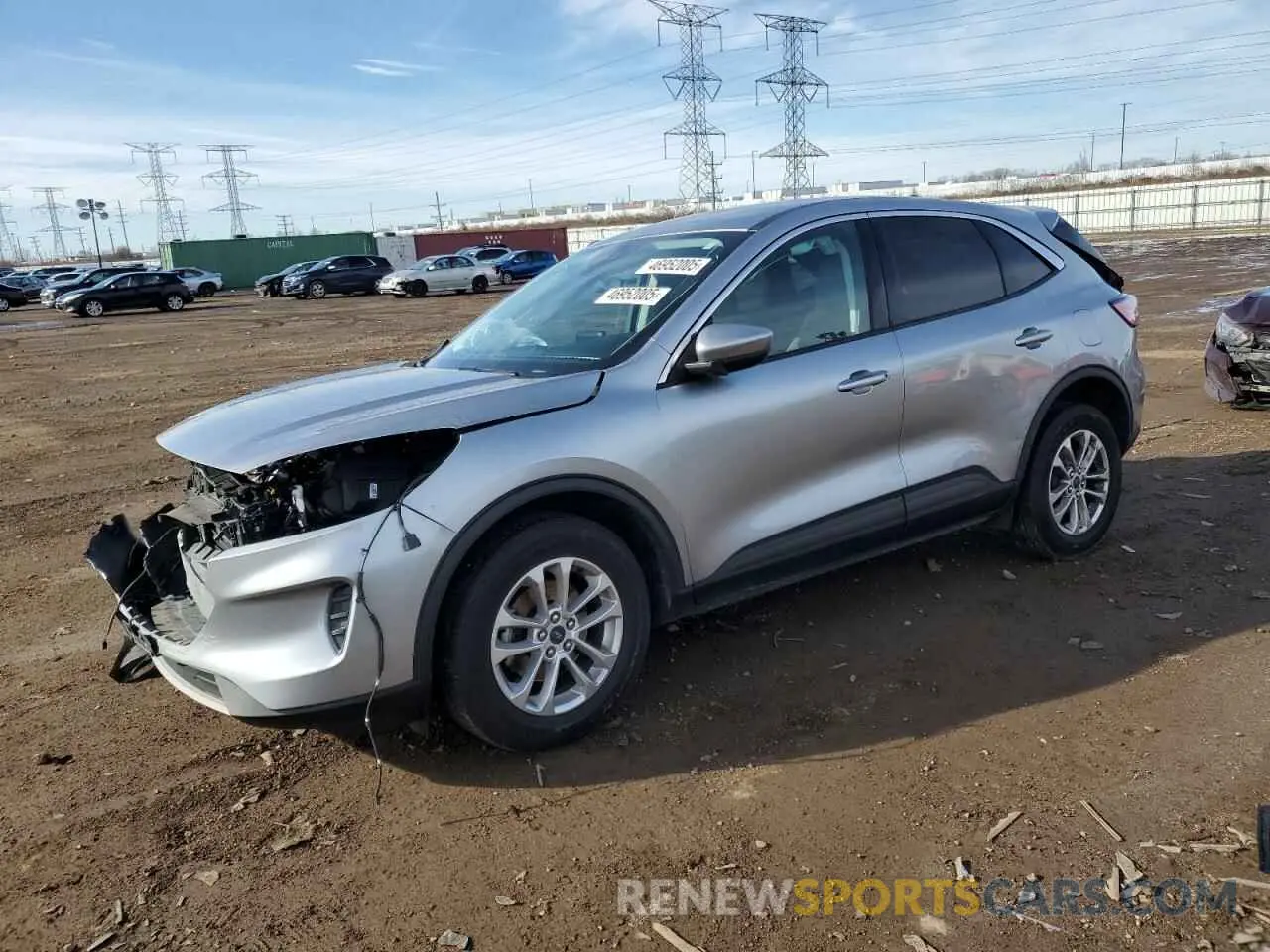 1 Photograph of a damaged car 1FMCU9G61MUA46110 FORD ESCAPE 2021