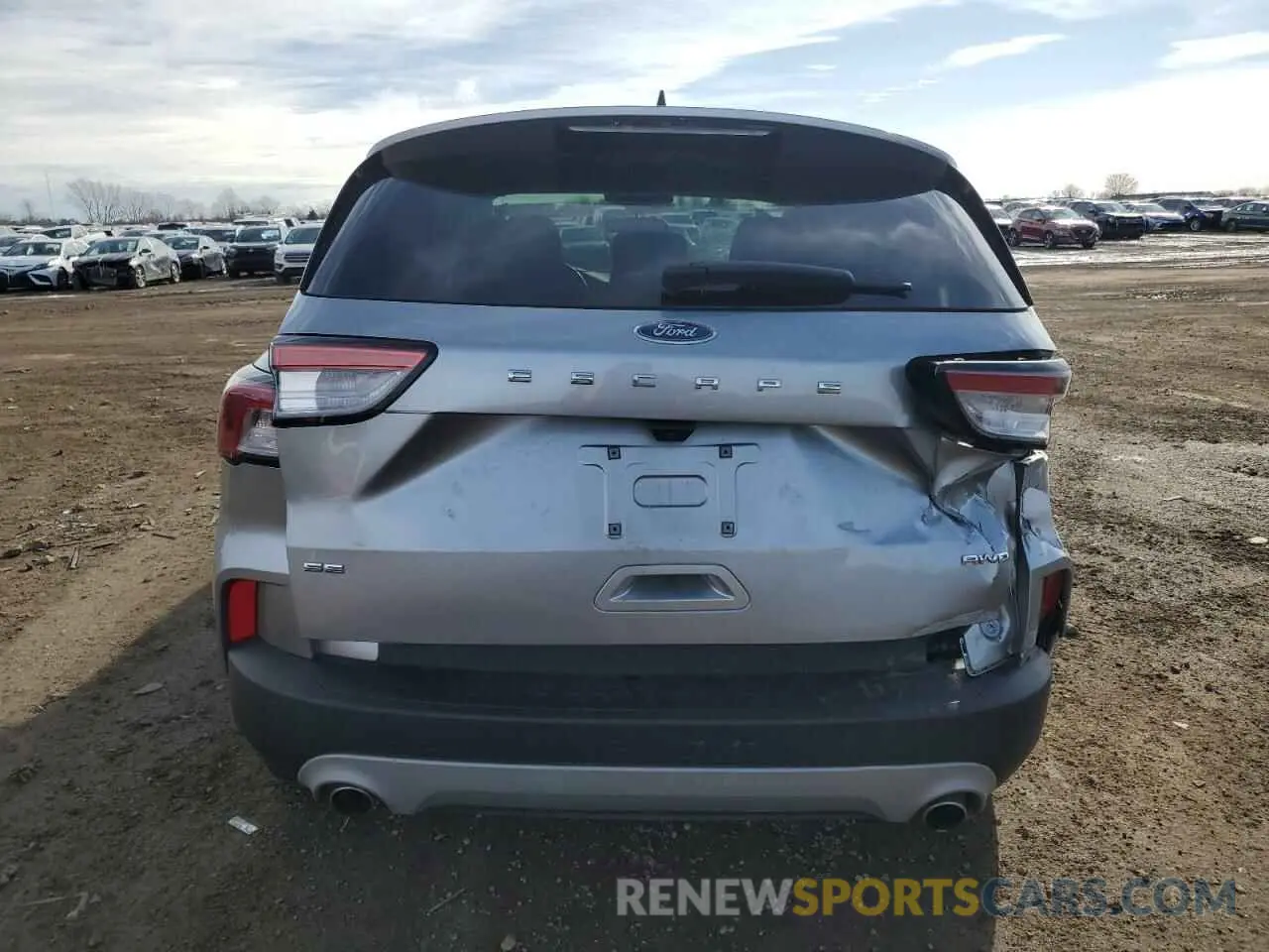 6 Photograph of a damaged car 1FMCU9G61MUA46110 FORD ESCAPE 2021