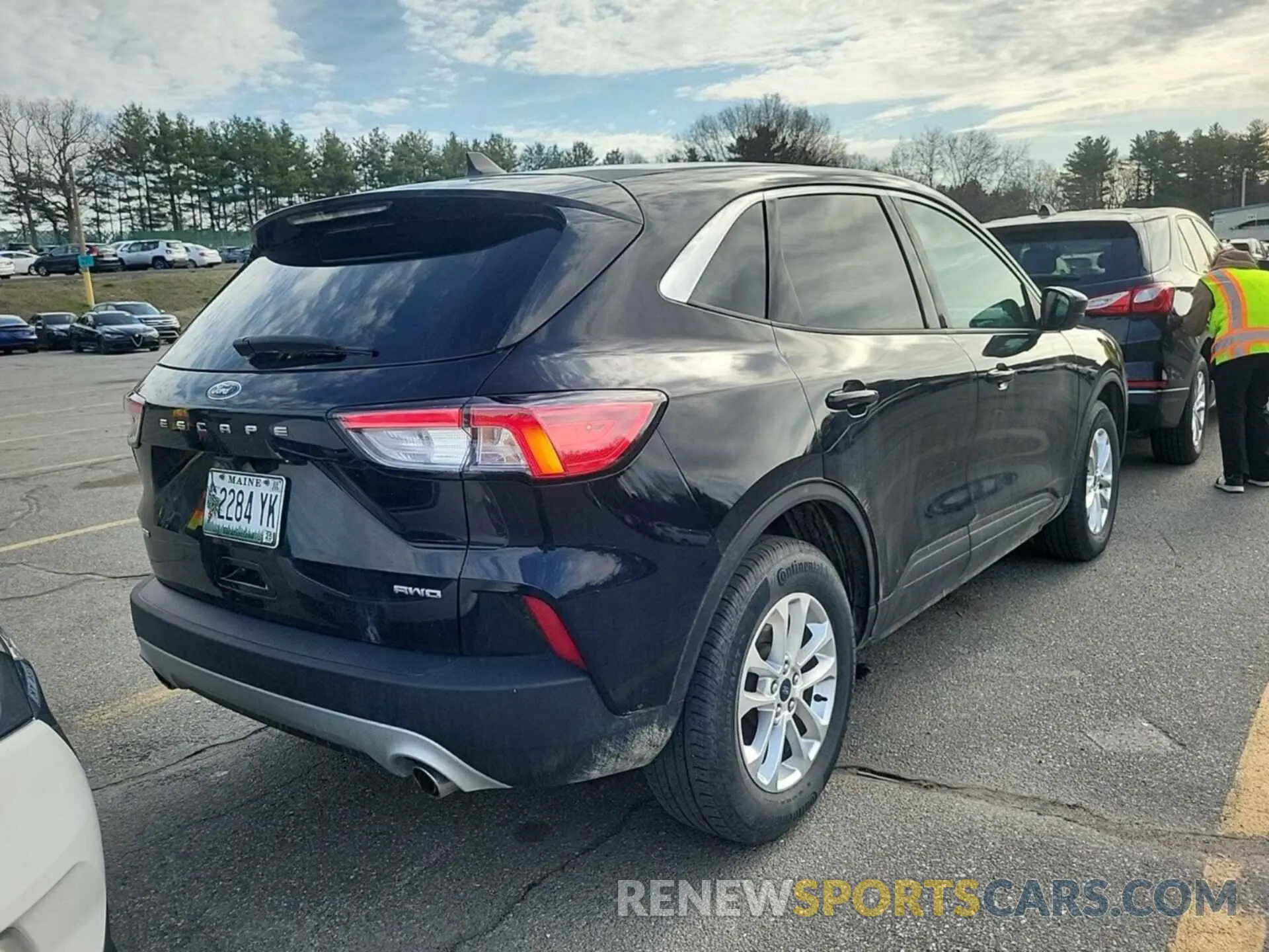 19 Photograph of a damaged car 1FMCU9G63MUA74393 FORD ESCAPE 2021