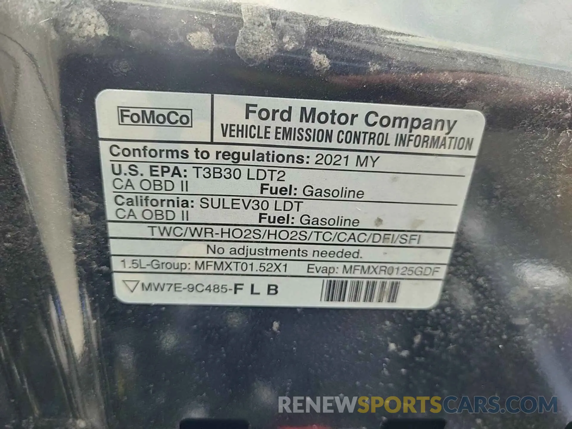 7 Photograph of a damaged car 1FMCU9G63MUA74393 FORD ESCAPE 2021