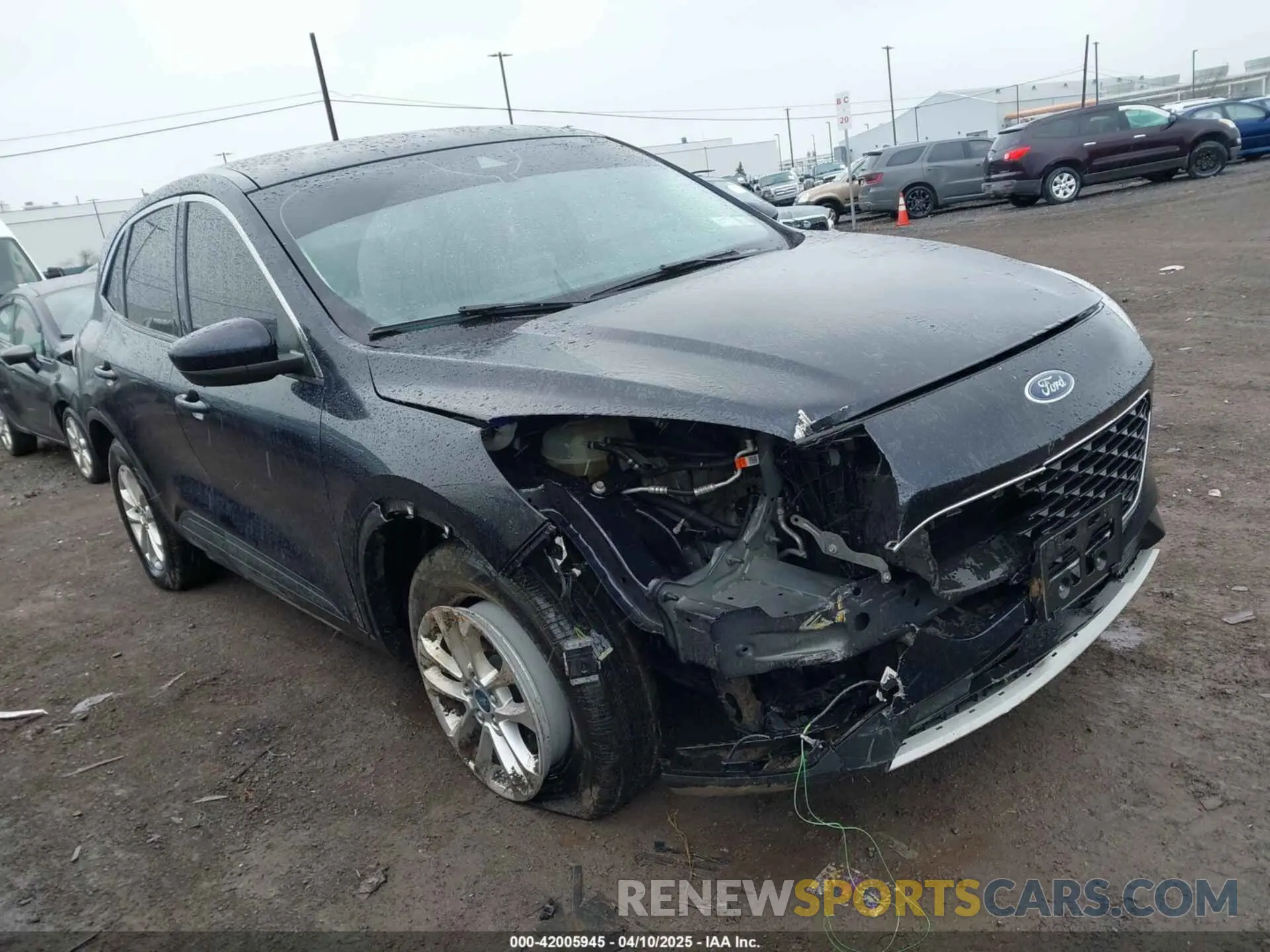 1 Photograph of a damaged car 1FMCU9G63MUB17887 FORD ESCAPE 2021