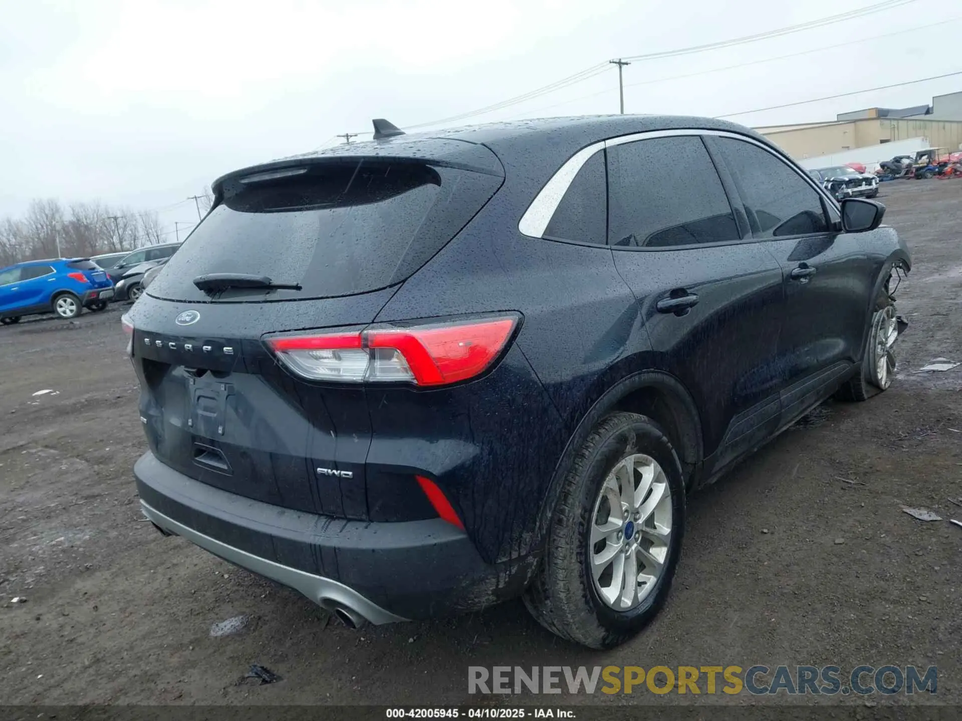 4 Photograph of a damaged car 1FMCU9G63MUB17887 FORD ESCAPE 2021