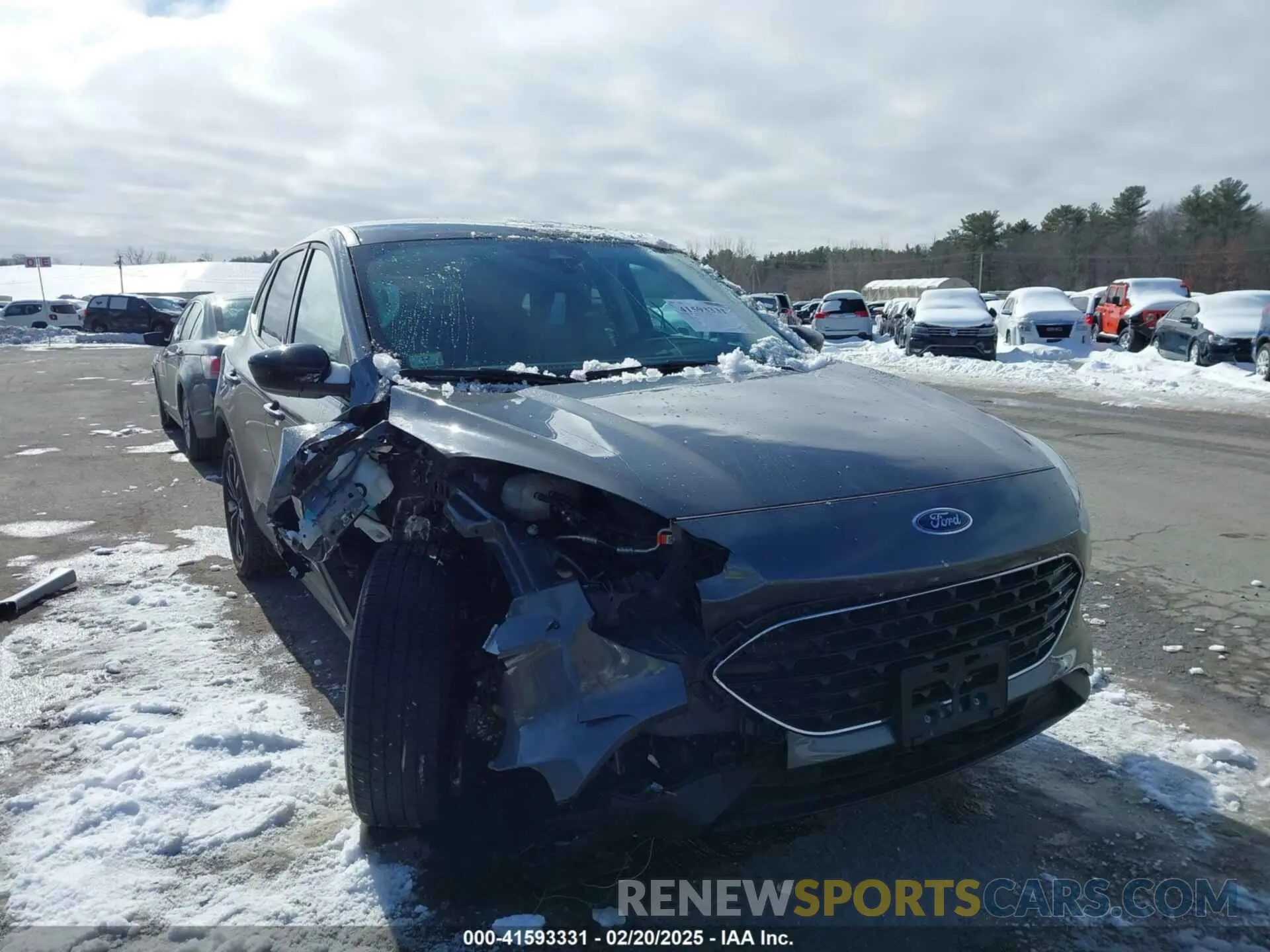 6 Photograph of a damaged car 1FMCU9G65MUA16155 FORD ESCAPE 2021