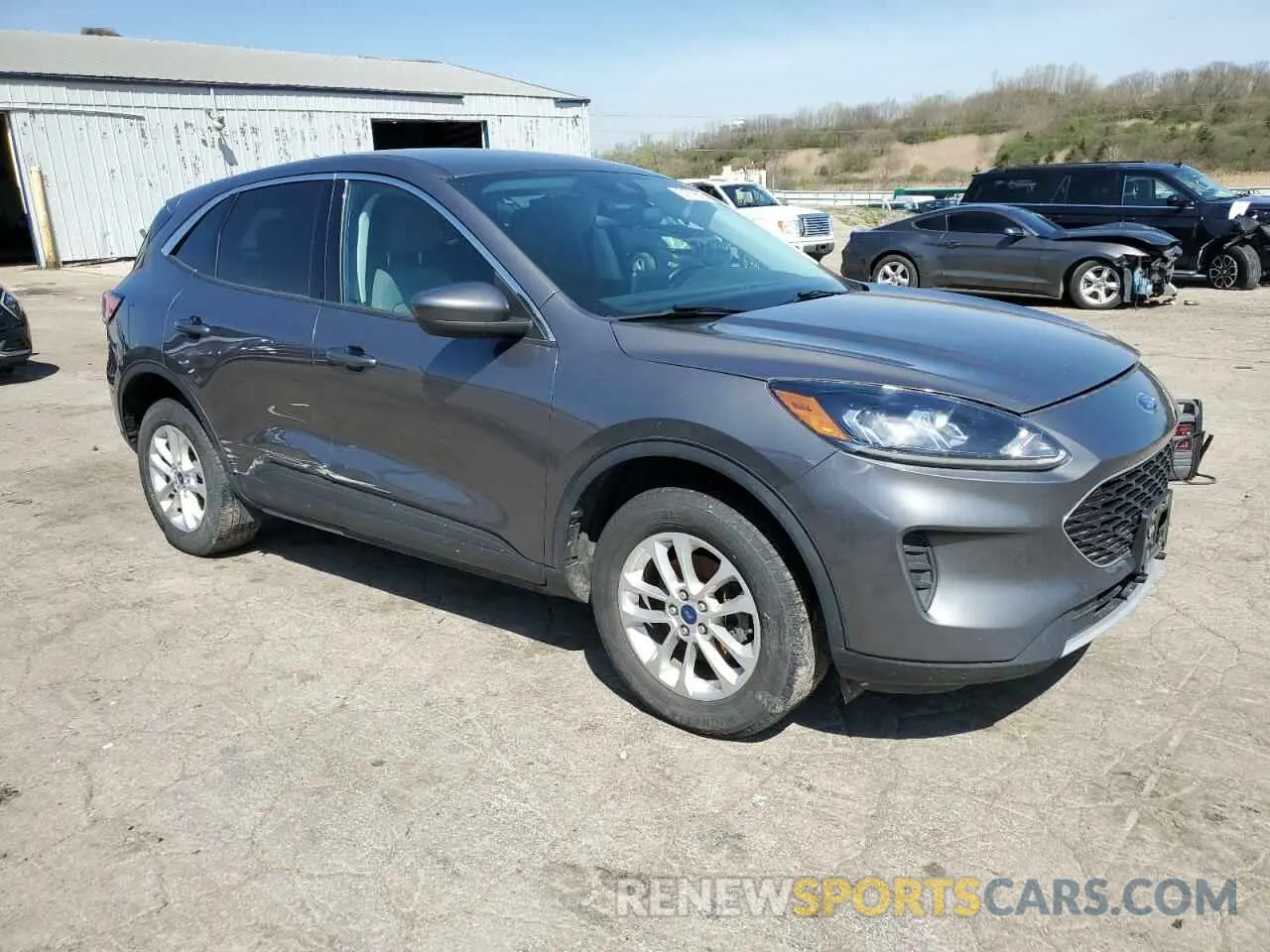 4 Photograph of a damaged car 1FMCU9G65MUA42447 FORD ESCAPE 2021