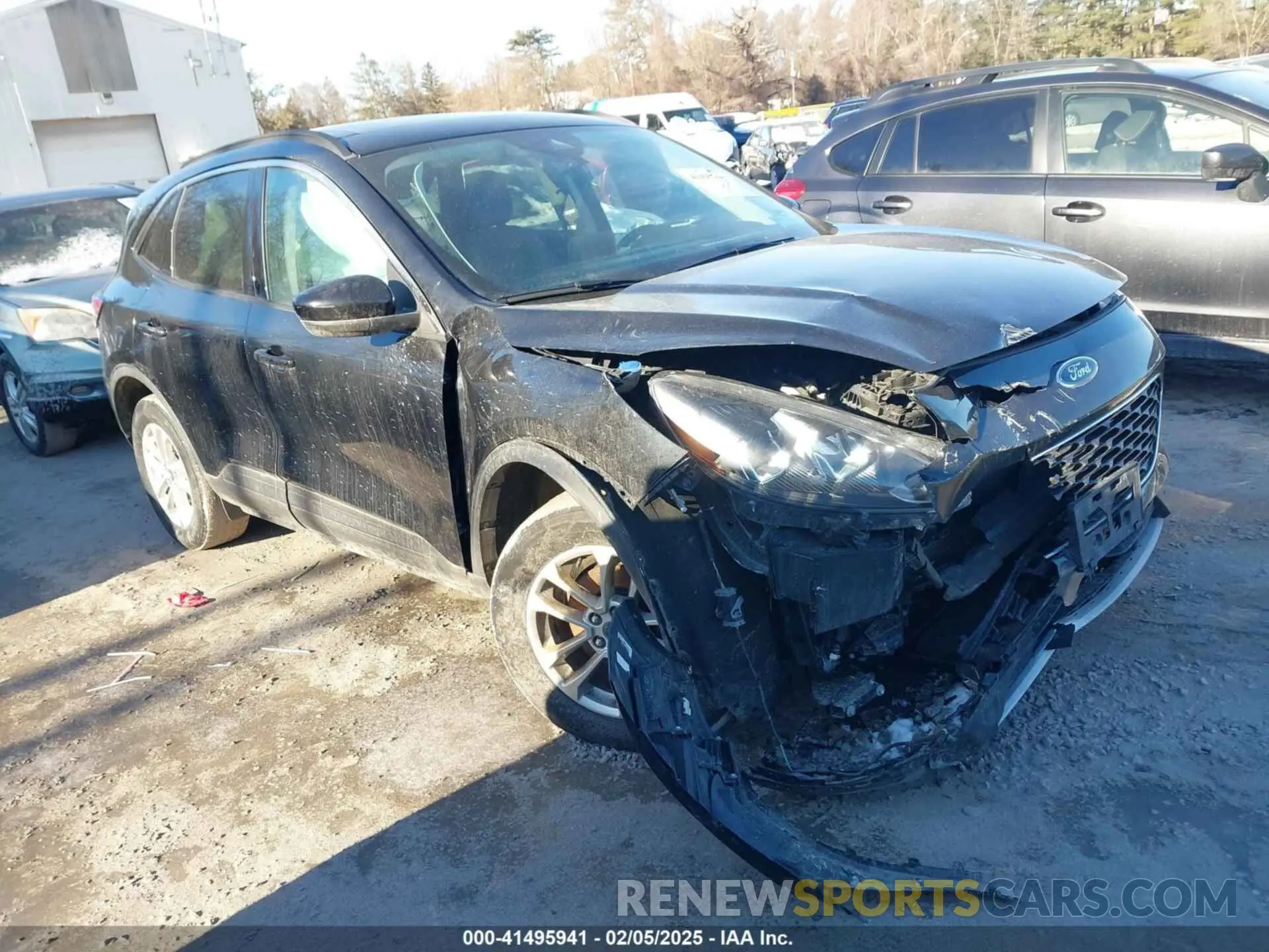 1 Photograph of a damaged car 1FMCU9G67MUA37444 FORD ESCAPE 2021