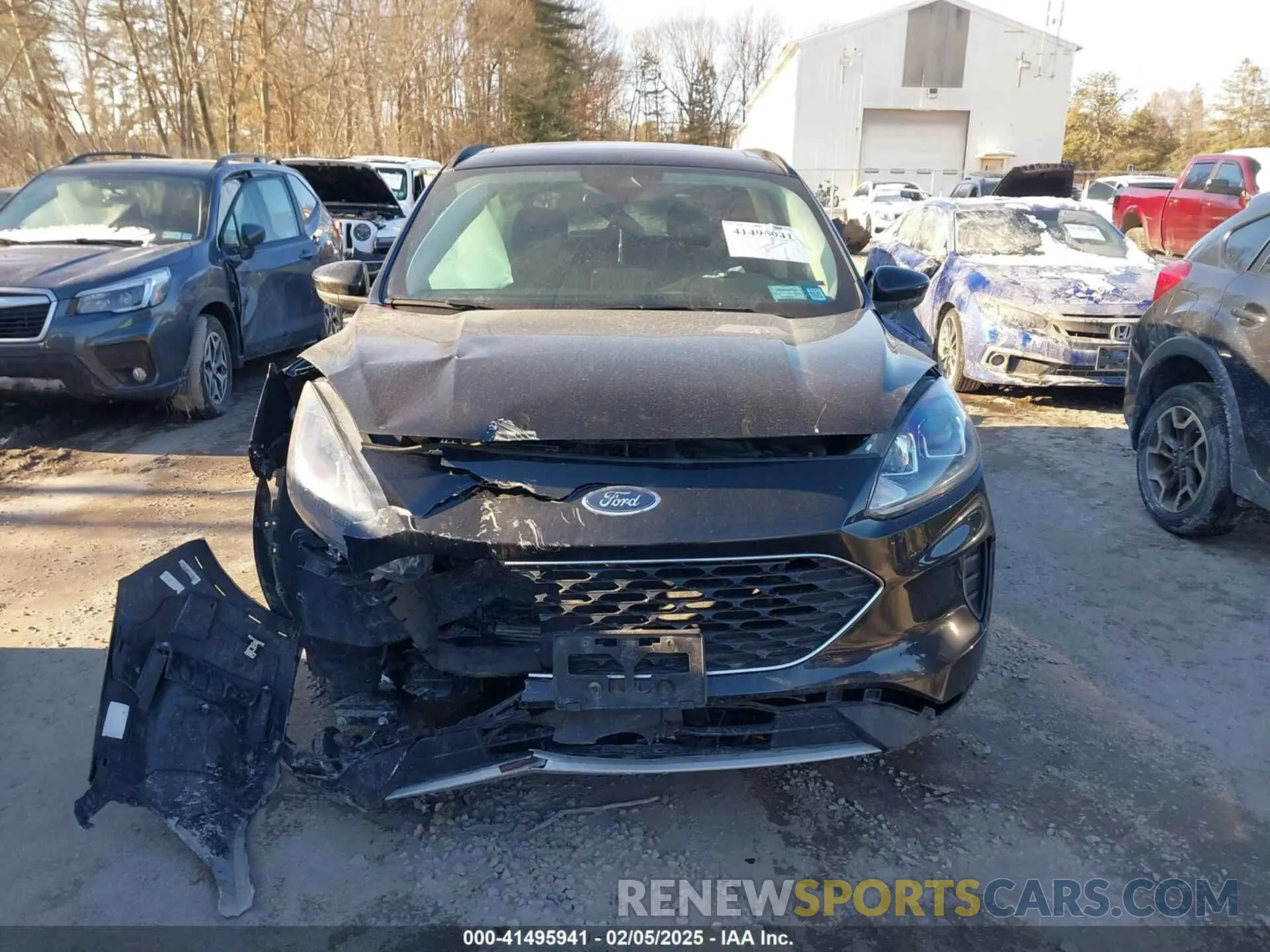 12 Photograph of a damaged car 1FMCU9G67MUA37444 FORD ESCAPE 2021