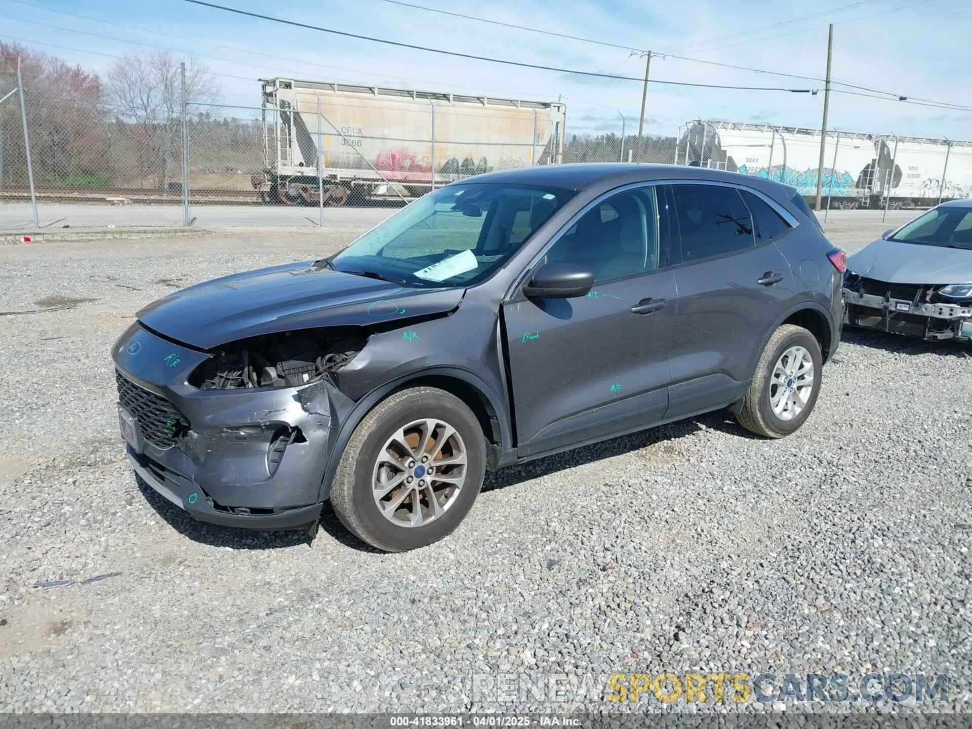2 Фотография поврежденного автомобиля 1FMCU9G67MUA99667 FORD ESCAPE 2021