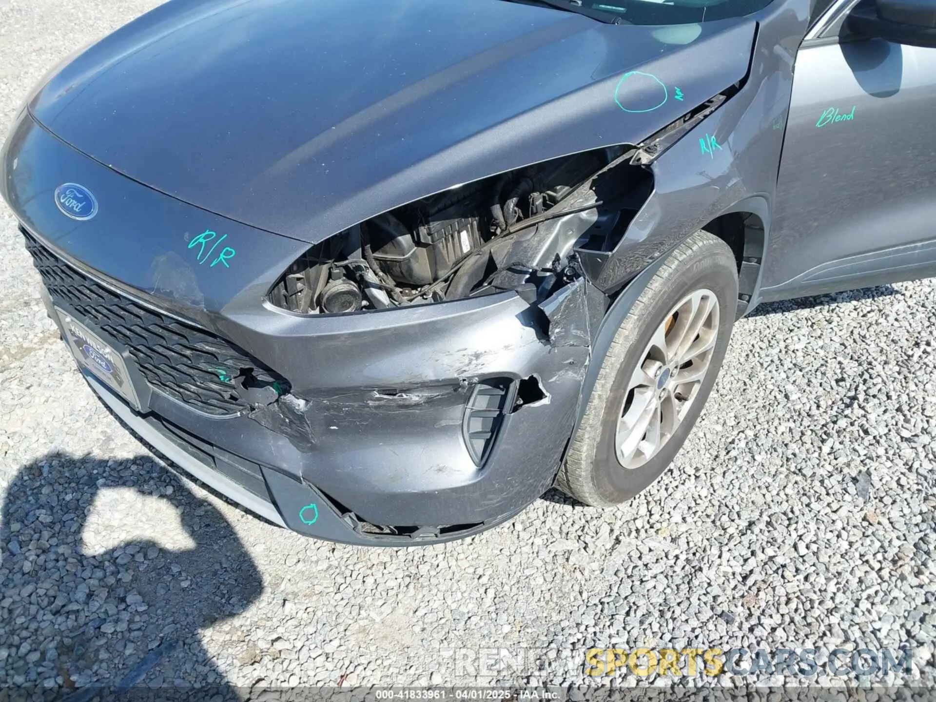 6 Фотография поврежденного автомобиля 1FMCU9G67MUA99667 FORD ESCAPE 2021