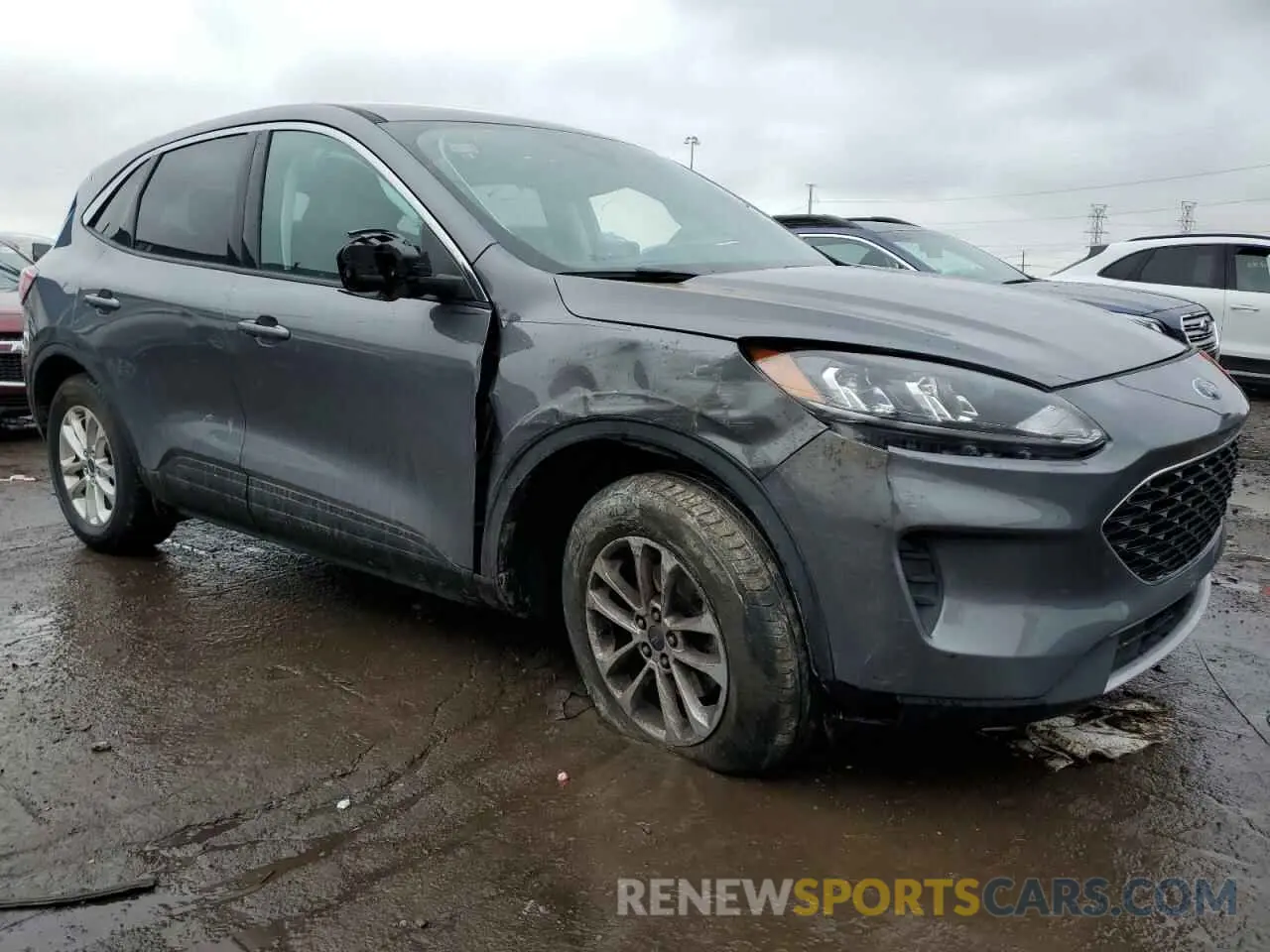 4 Фотография поврежденного автомобиля 1FMCU9G68MUA12357 FORD ESCAPE 2021