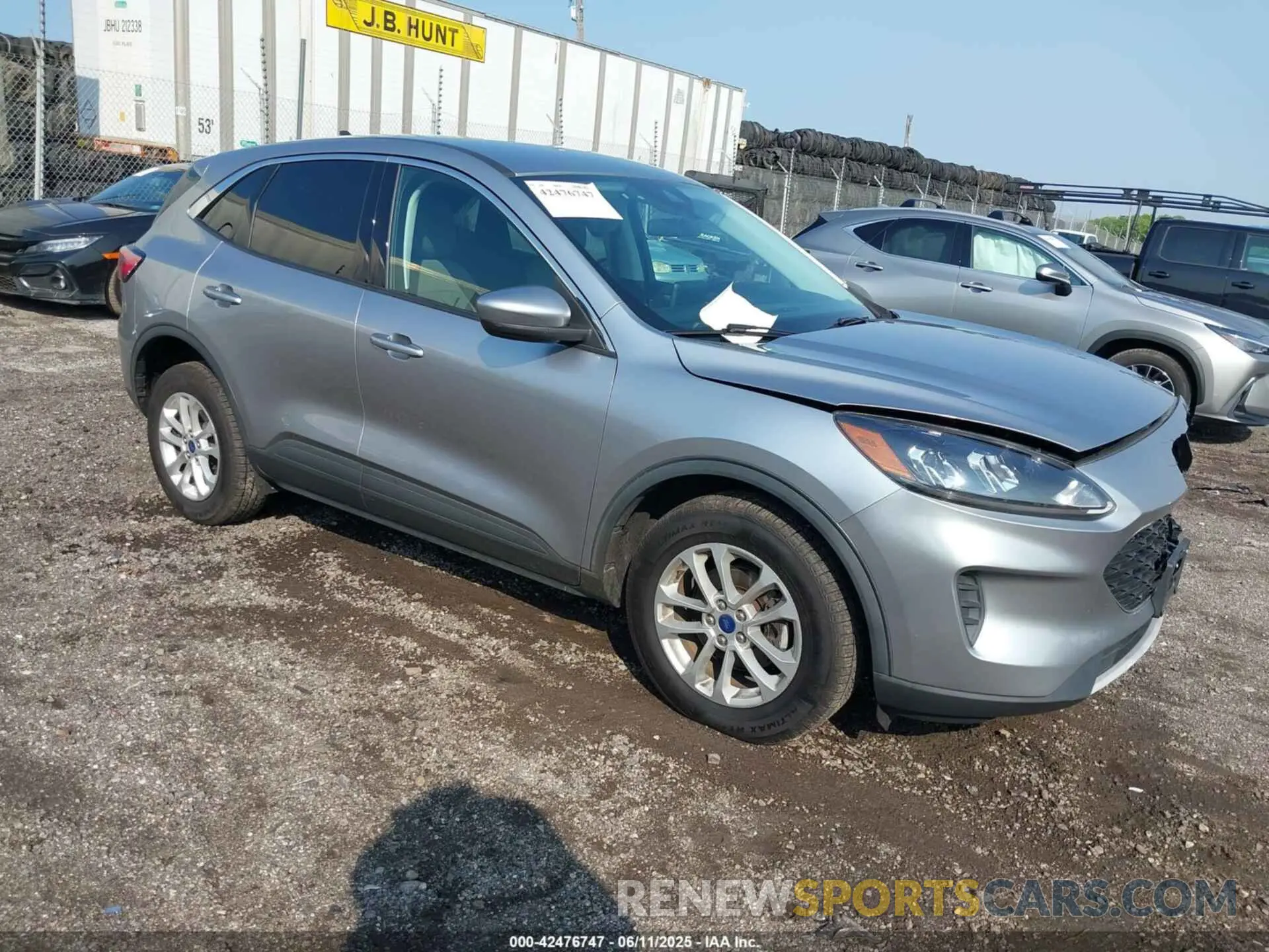 1 Photograph of a damaged car 1FMCU9G68MUB26987 FORD ESCAPE 2021