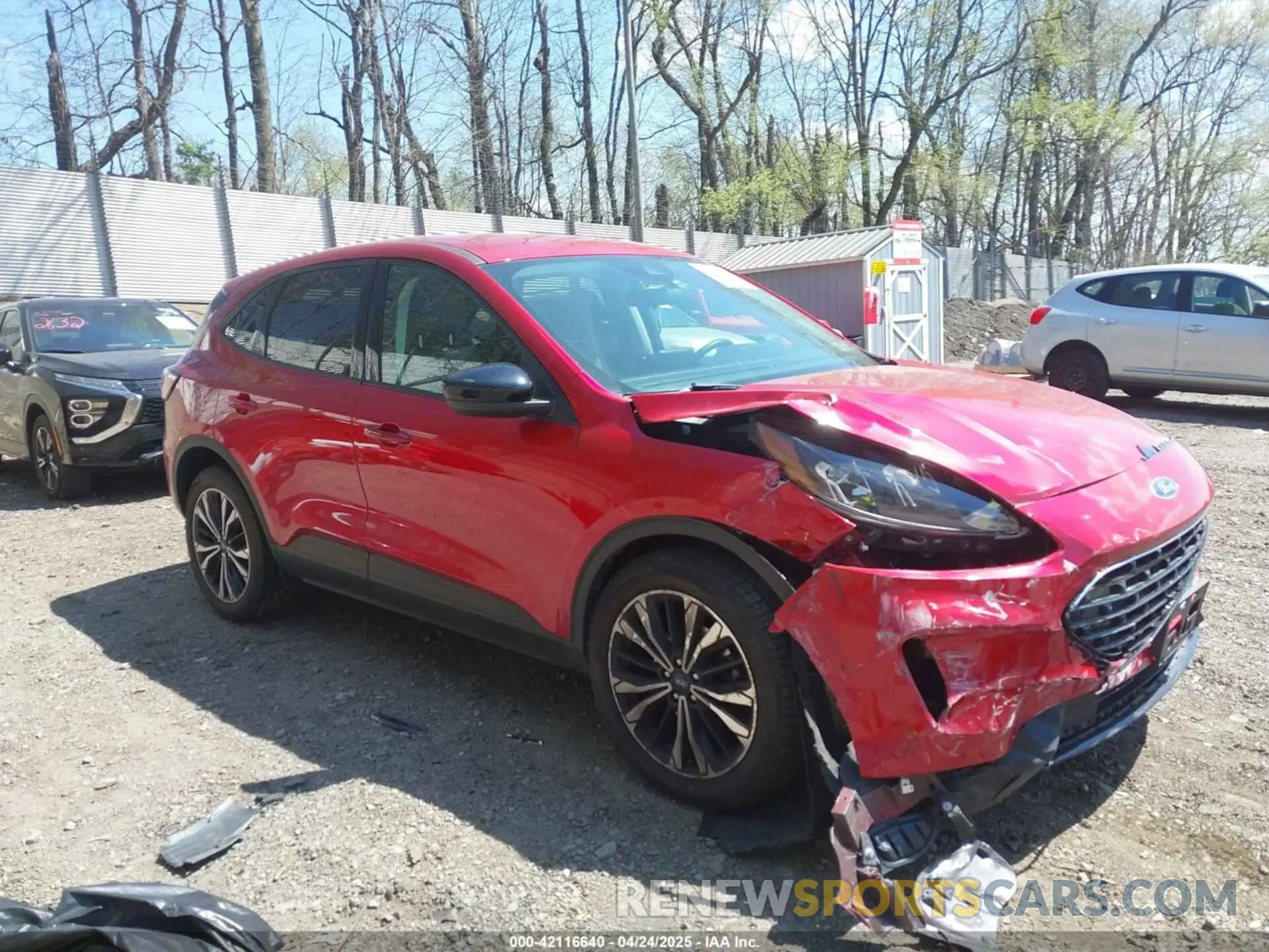 1 Фотография поврежденного автомобиля 1FMCU9G69MUB30059 FORD ESCAPE 2021
