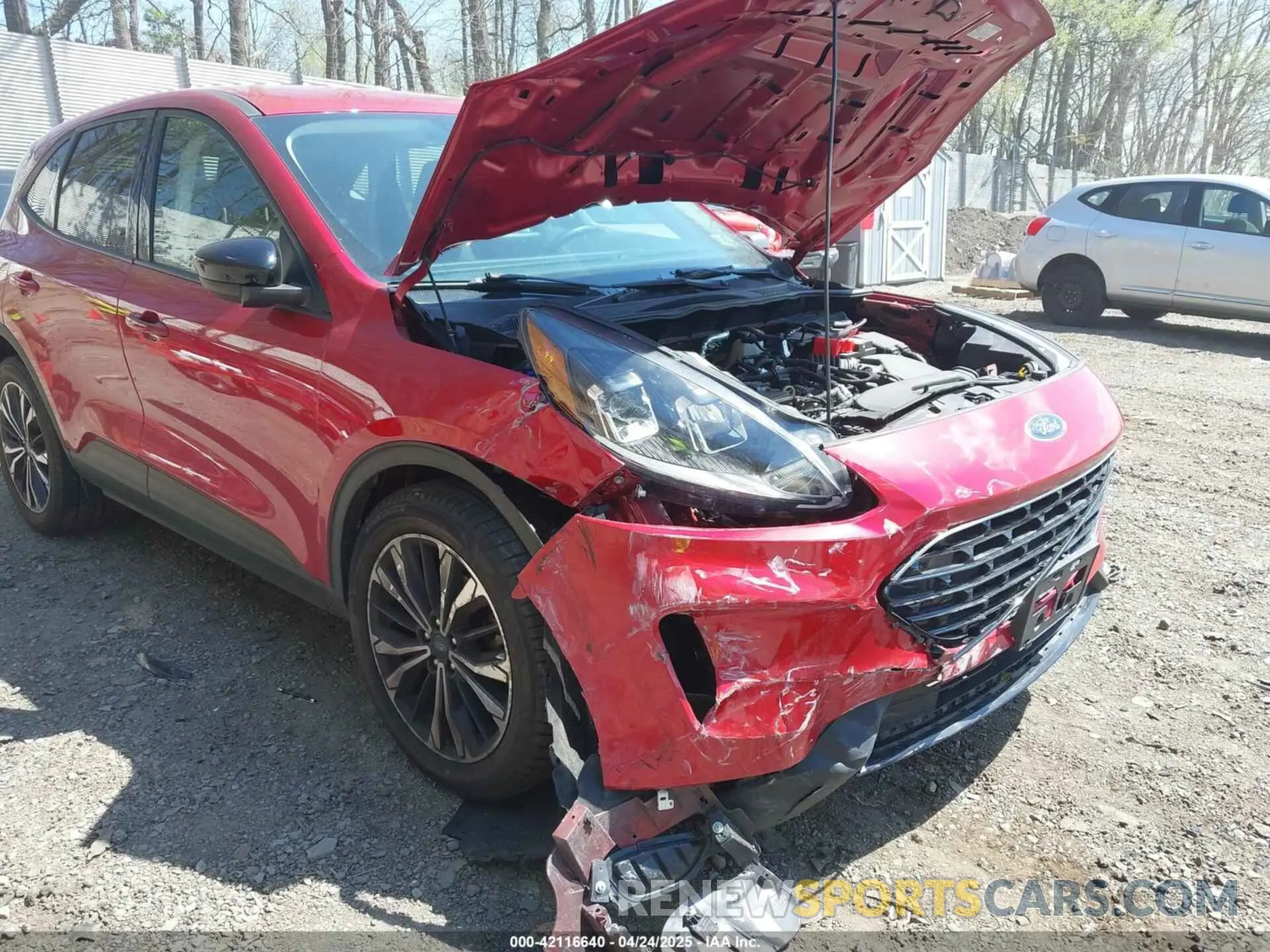 6 Фотография поврежденного автомобиля 1FMCU9G69MUB30059 FORD ESCAPE 2021