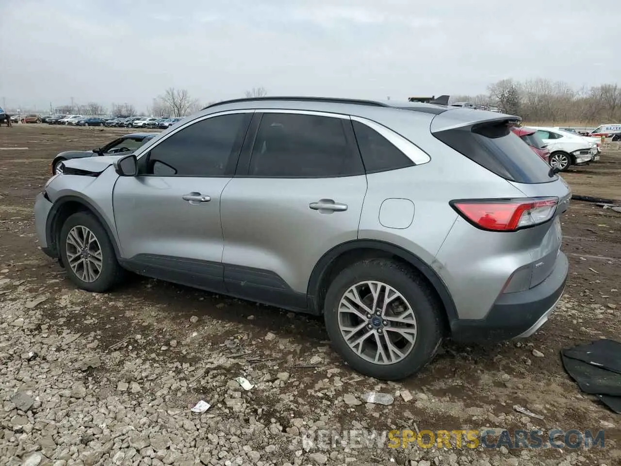 2 Photograph of a damaged car 1FMCU9H61MUA51063 FORD ESCAPE 2021
