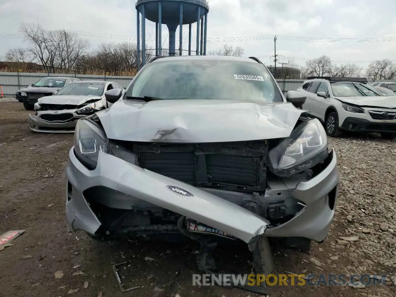 5 Photograph of a damaged car 1FMCU9H61MUA51063 FORD ESCAPE 2021