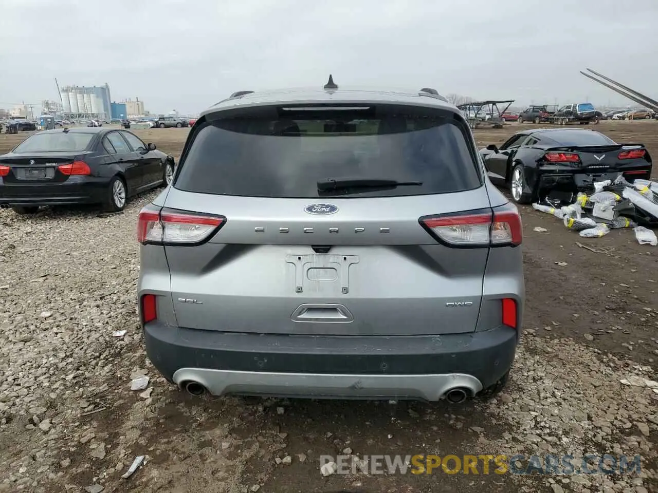 6 Photograph of a damaged car 1FMCU9H61MUA51063 FORD ESCAPE 2021