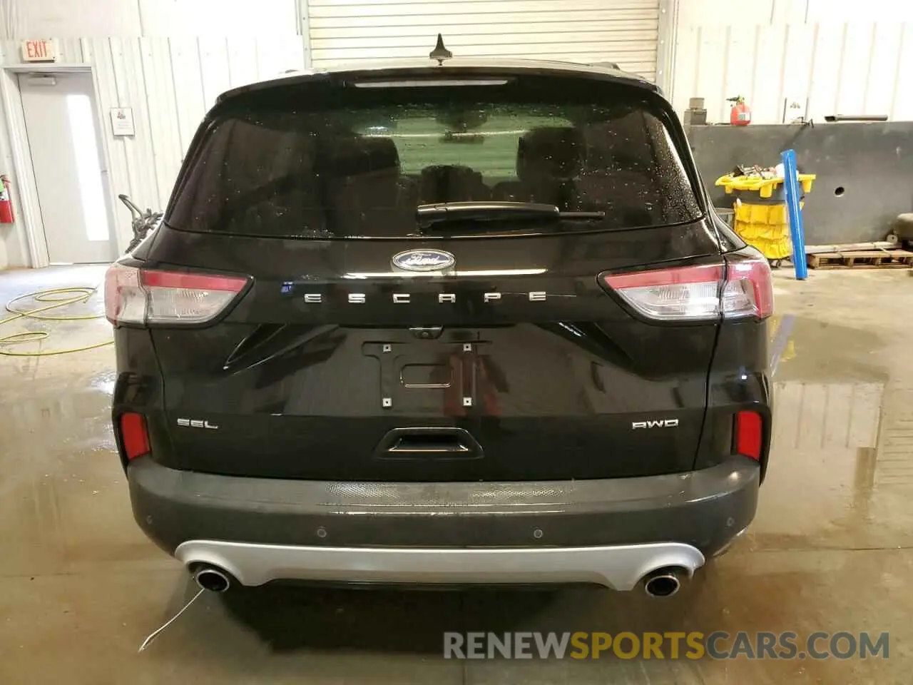 6 Photograph of a damaged car 1FMCU9H61MUA51709 FORD ESCAPE 2021