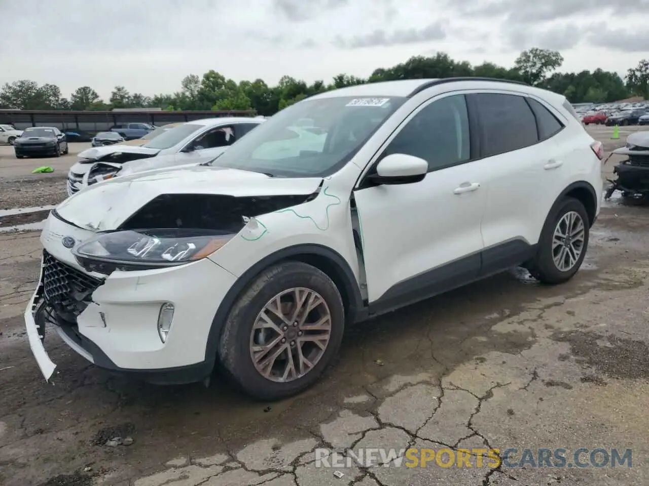1 Фотография поврежденного автомобиля 1FMCU9H61MUA79459 FORD ESCAPE 2021