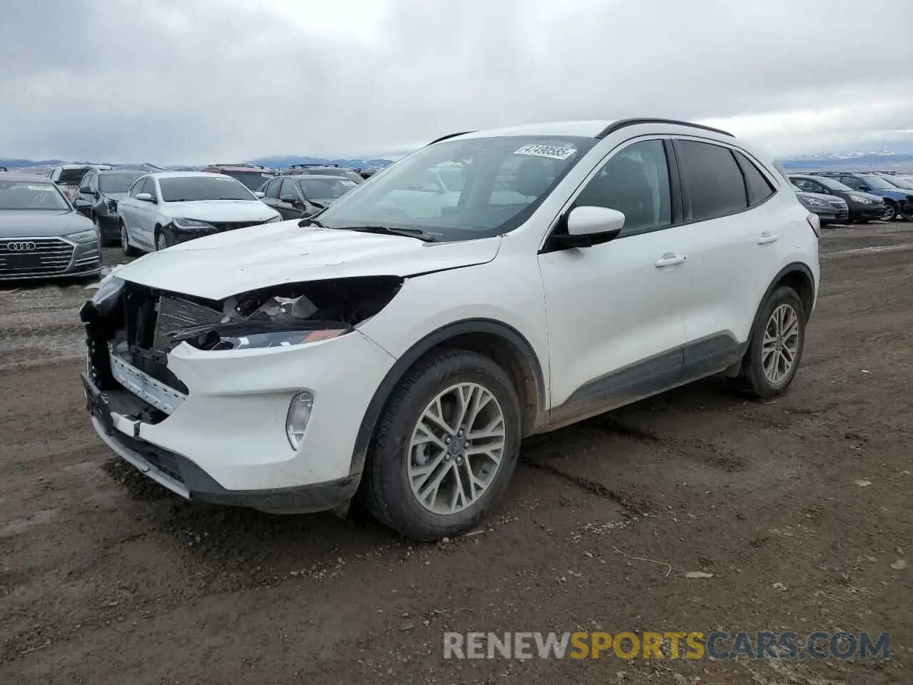 1 Photograph of a damaged car 1FMCU9H61MUB36596 FORD ESCAPE 2021