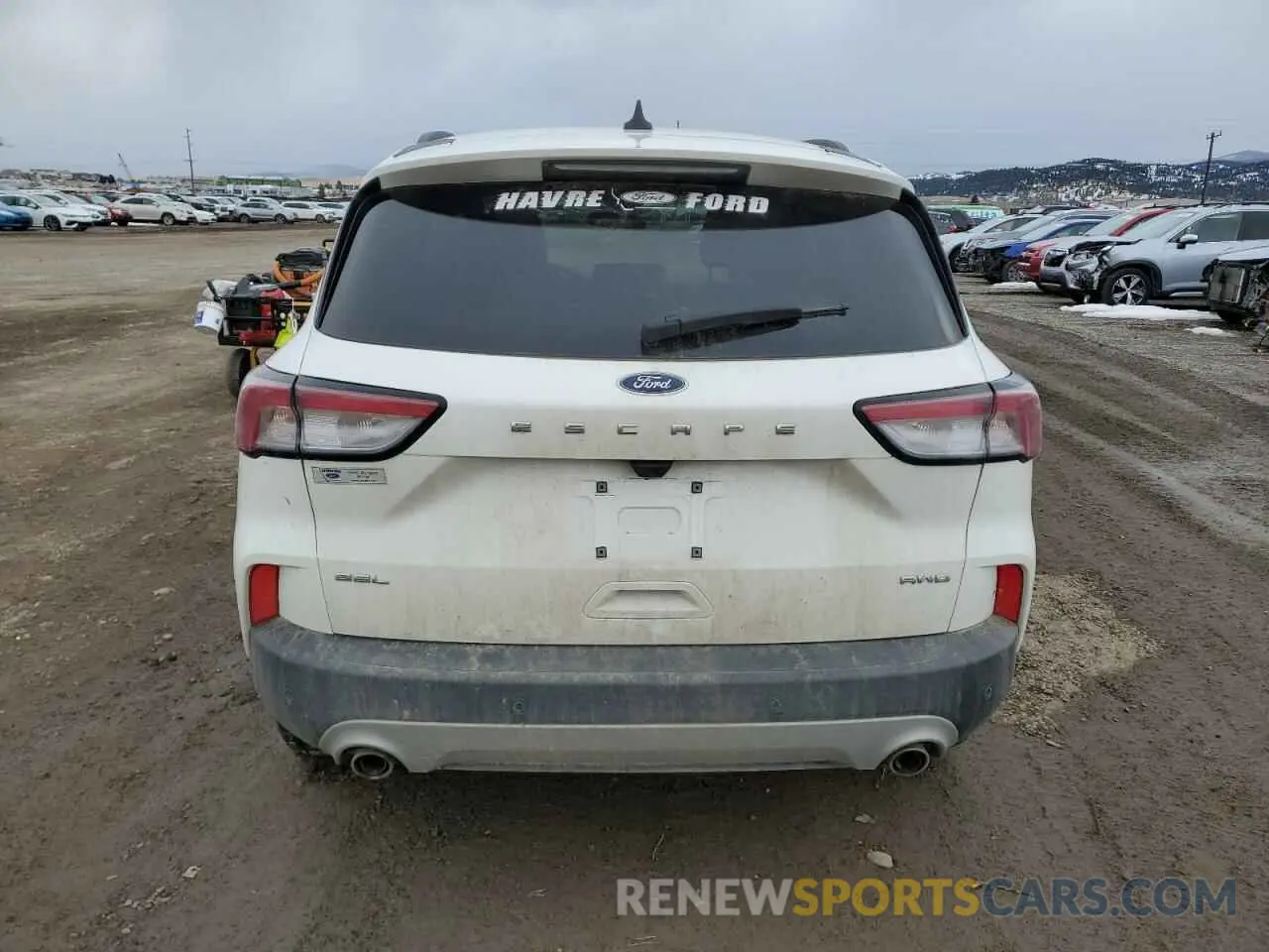6 Photograph of a damaged car 1FMCU9H61MUB36596 FORD ESCAPE 2021