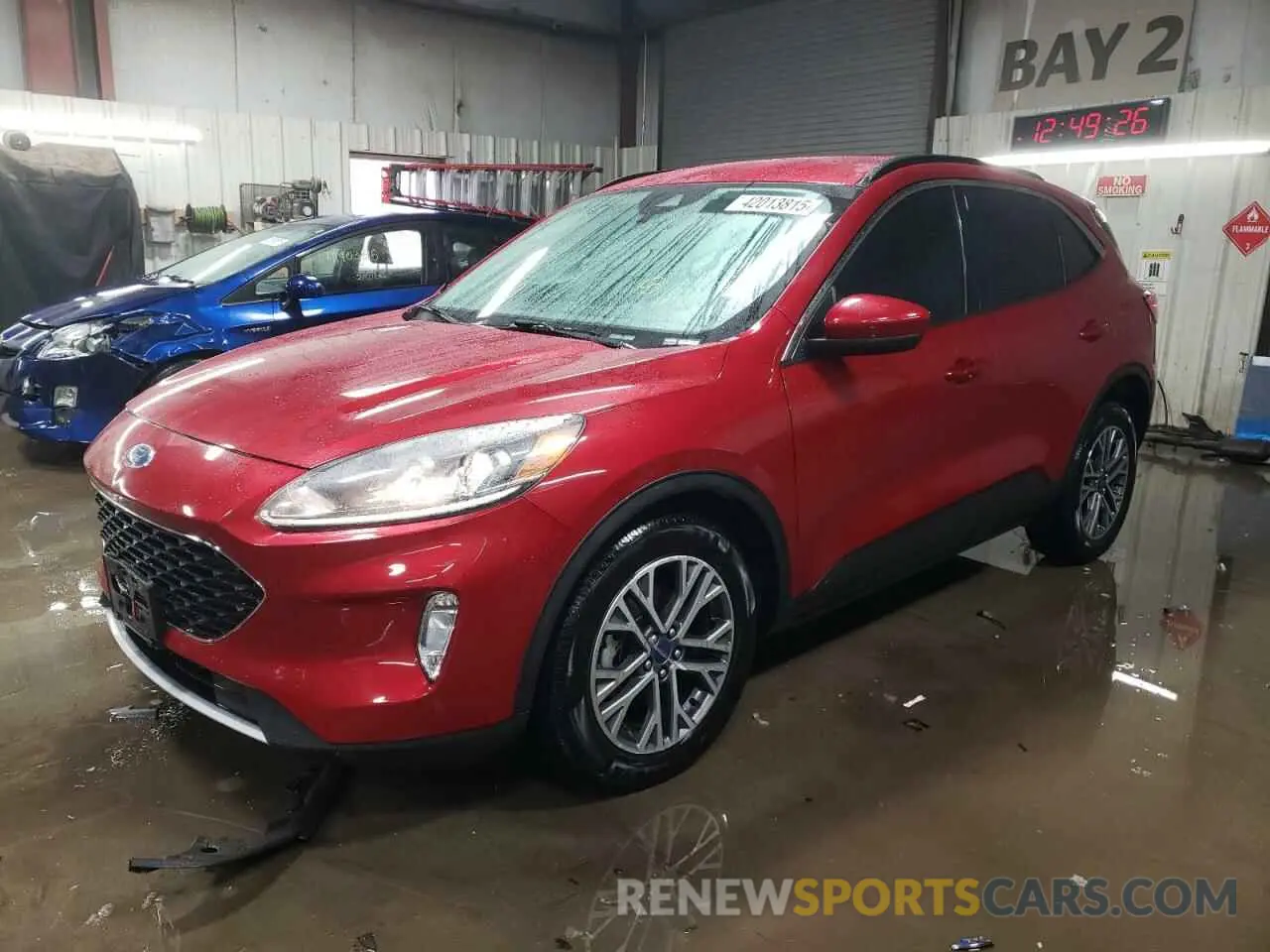 1 Фотография поврежденного автомобиля 1FMCU9H65MUA52054 FORD ESCAPE 2021