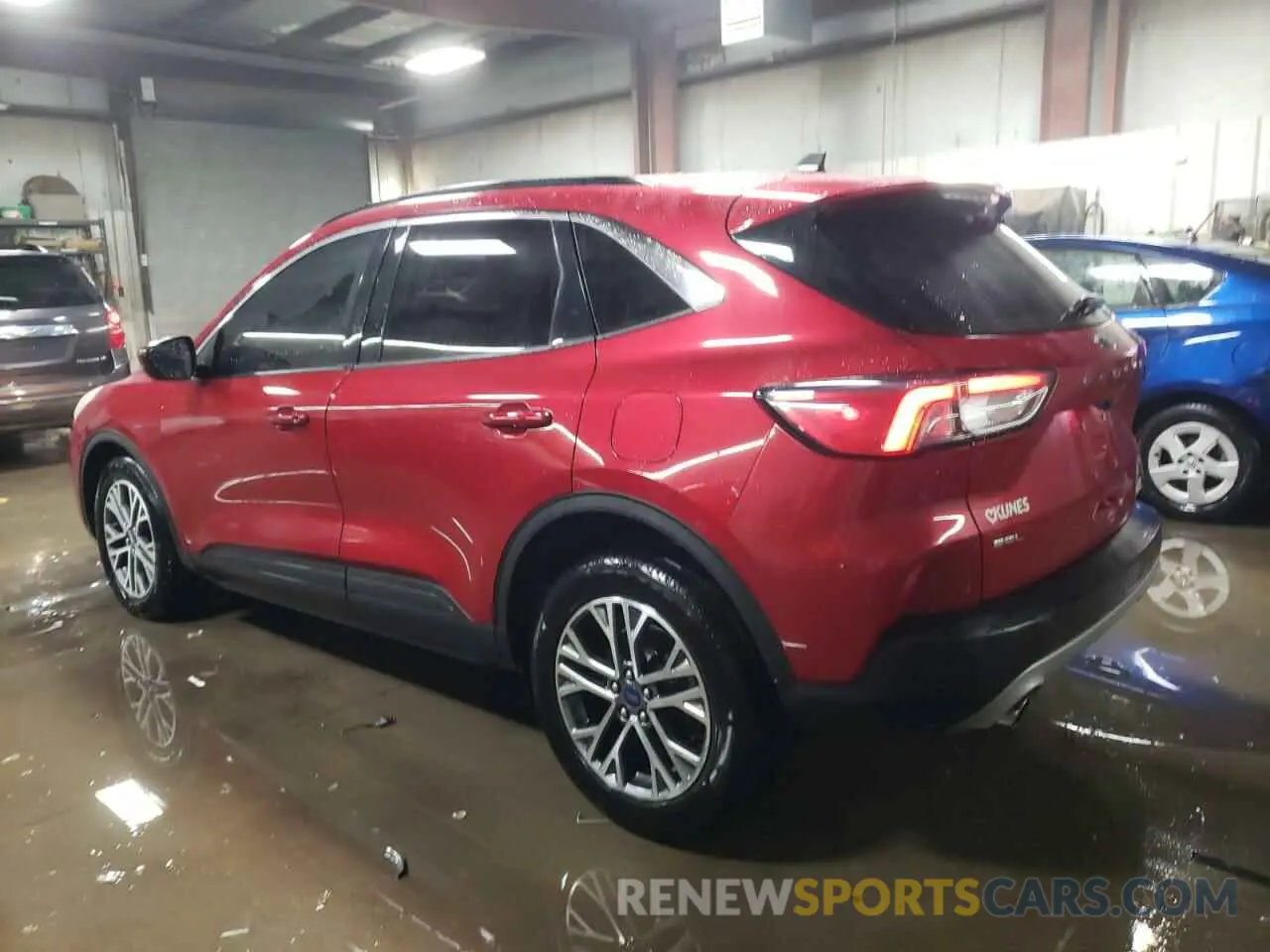 2 Фотография поврежденного автомобиля 1FMCU9H65MUA52054 FORD ESCAPE 2021