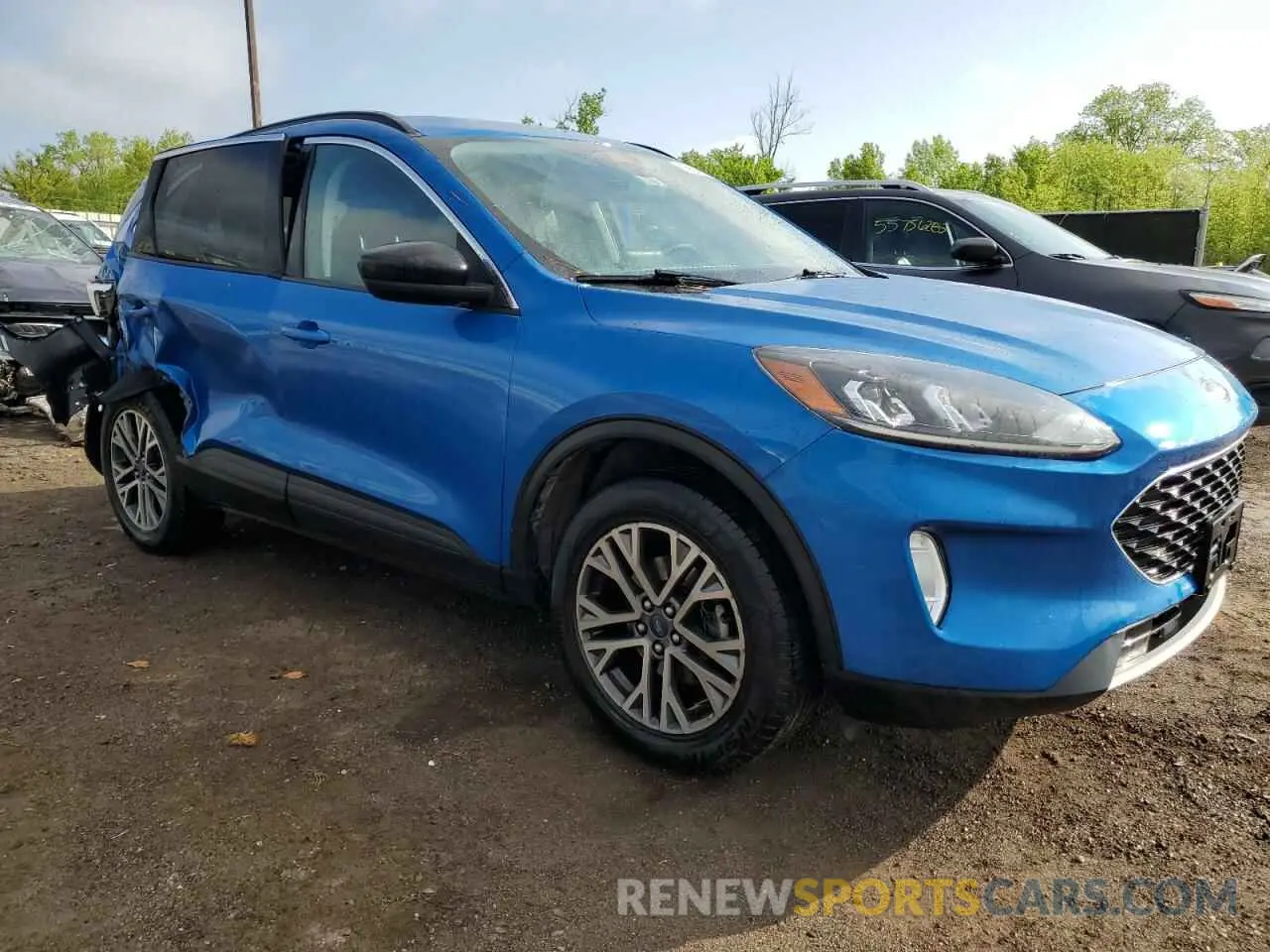 4 Фотография поврежденного автомобиля 1FMCU9H65MUA65788 FORD ESCAPE 2021