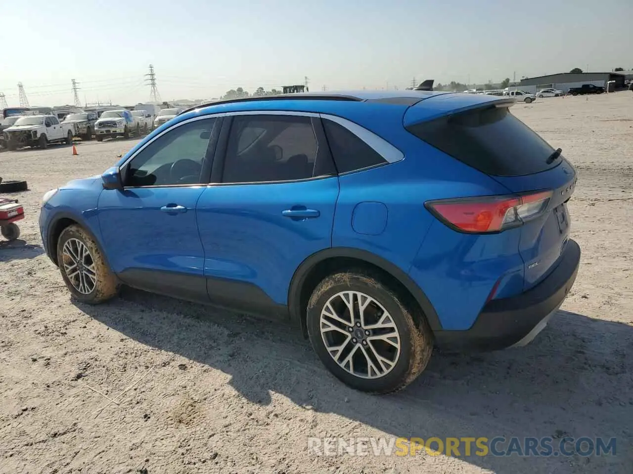 2 Фотография поврежденного автомобиля 1FMCU9H66MUA51351 FORD ESCAPE 2021