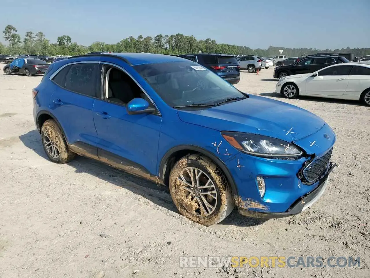 4 Фотография поврежденного автомобиля 1FMCU9H66MUA51351 FORD ESCAPE 2021