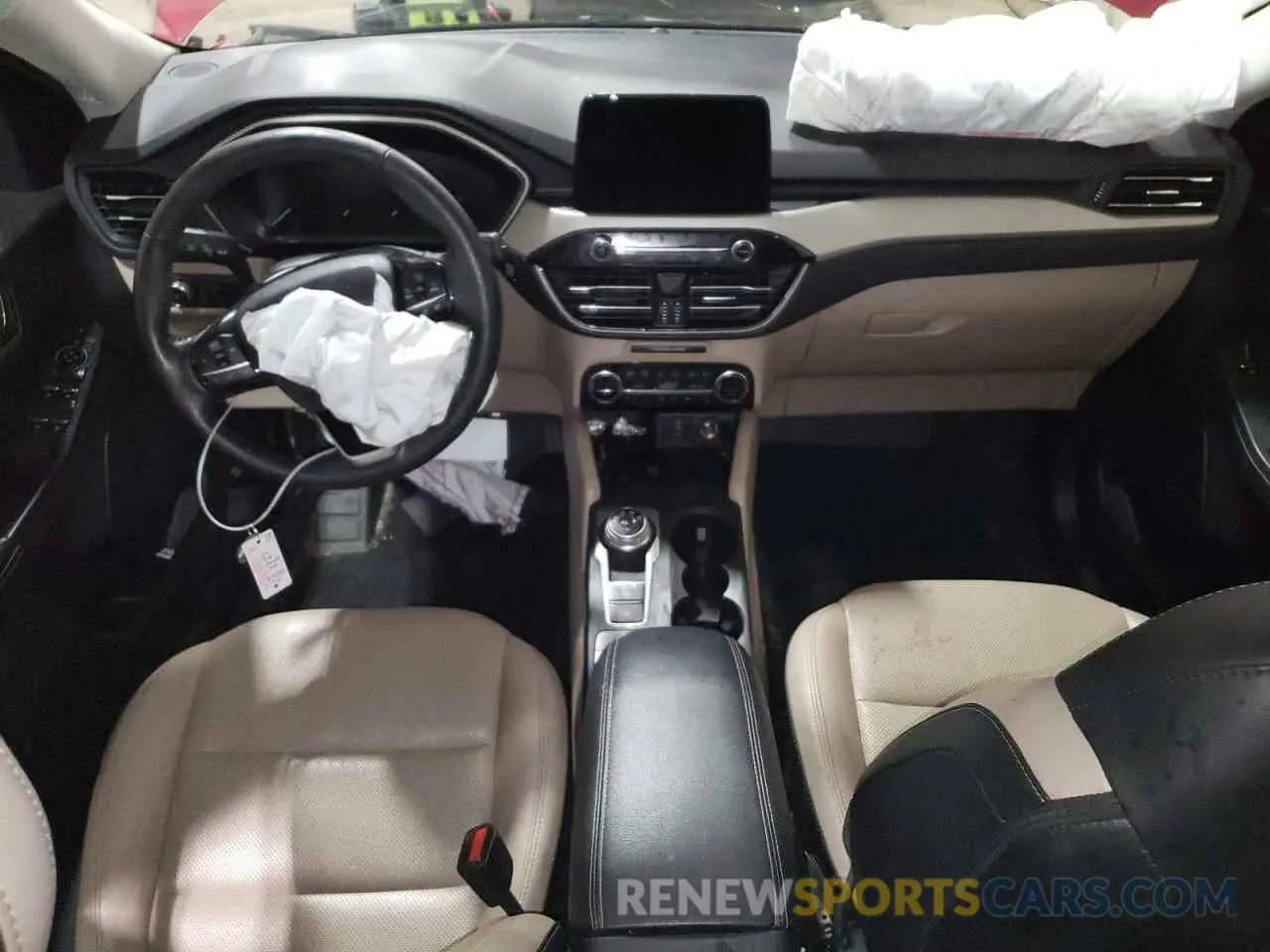 8 Фотография поврежденного автомобиля 1FMCU9H67MUA56803 FORD ESCAPE 2021