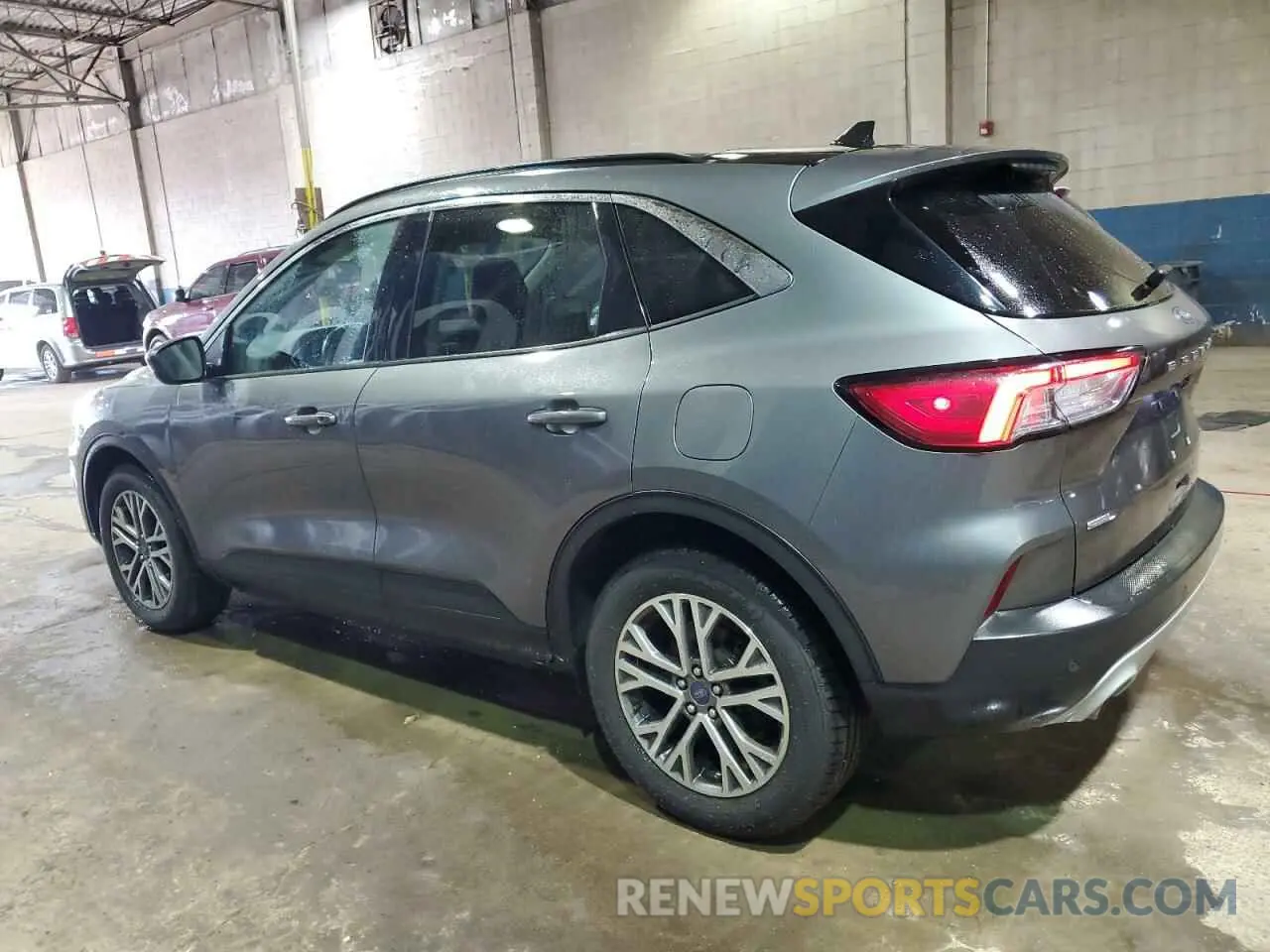 2 Photograph of a damaged car 1FMCU9H6XMUA54401 FORD ESCAPE 2021
