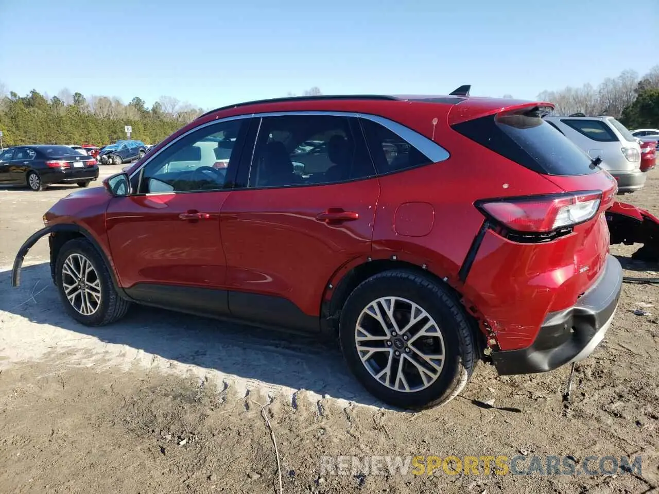 2 Photograph of a damaged car 1FMCU9H6XMUA60859 FORD ESCAPE 2021