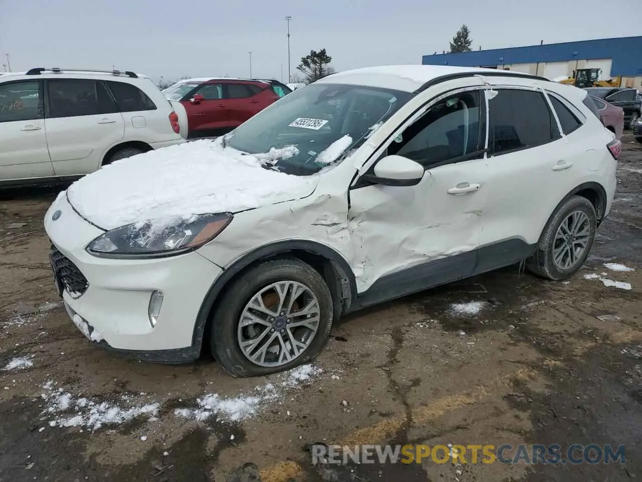 1 Фотография поврежденного автомобиля 1FMCU9H96MUA60187 FORD ESCAPE 2021