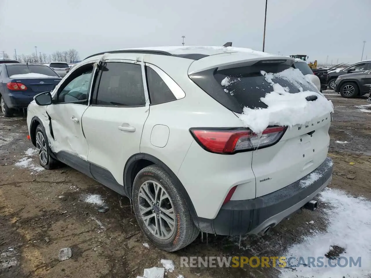 2 Фотография поврежденного автомобиля 1FMCU9H96MUA60187 FORD ESCAPE 2021