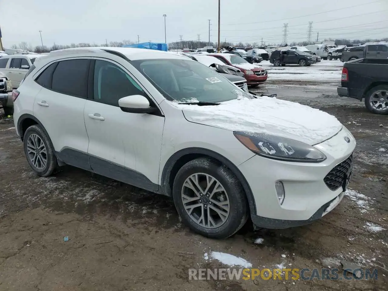4 Фотография поврежденного автомобиля 1FMCU9H96MUA60187 FORD ESCAPE 2021